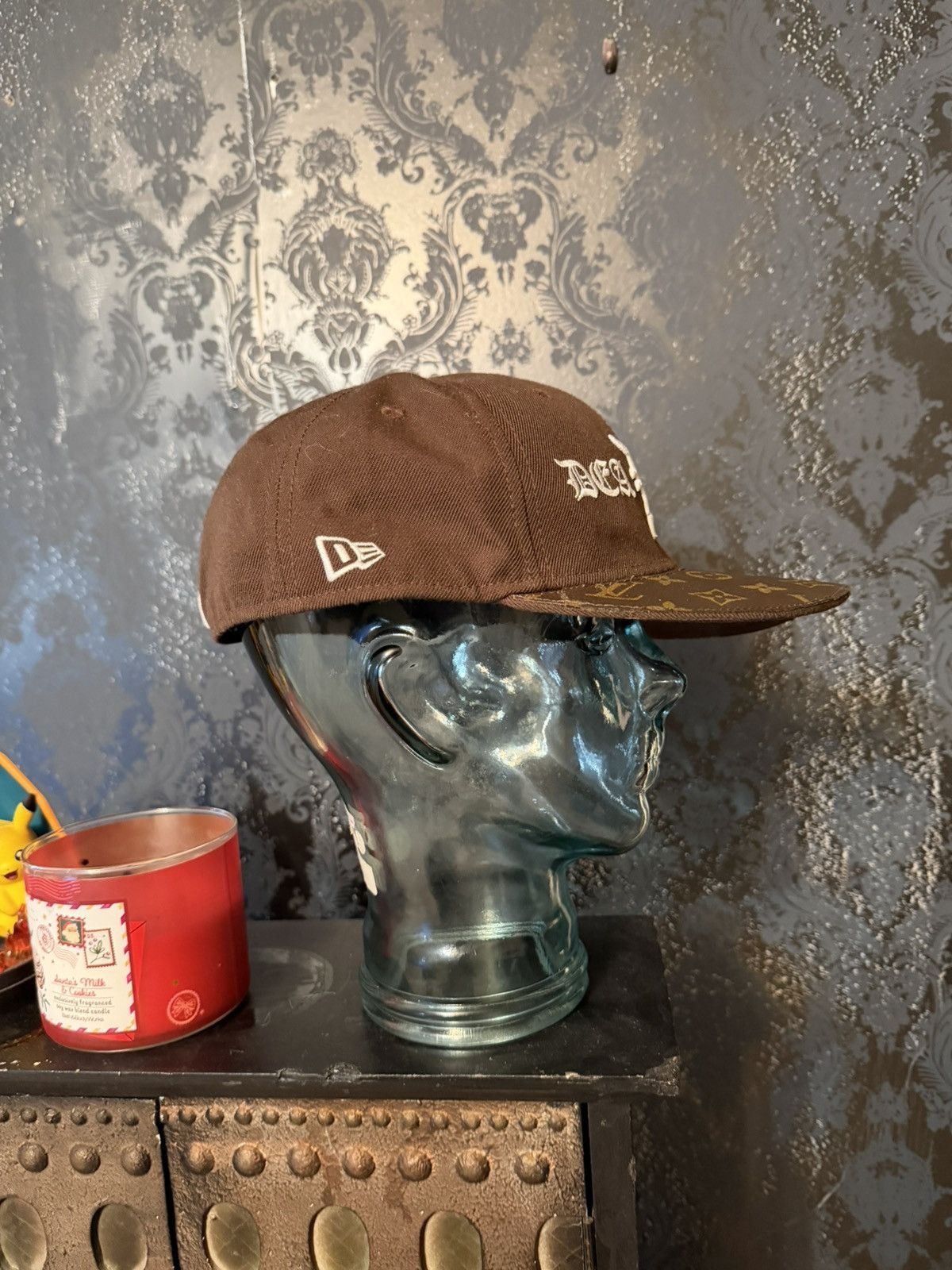 TeamSESH Louis Vuitton x Team Sesh Hat (1/1 Custom Embroidered) Size ONE SIZE - 3 Thumbnail