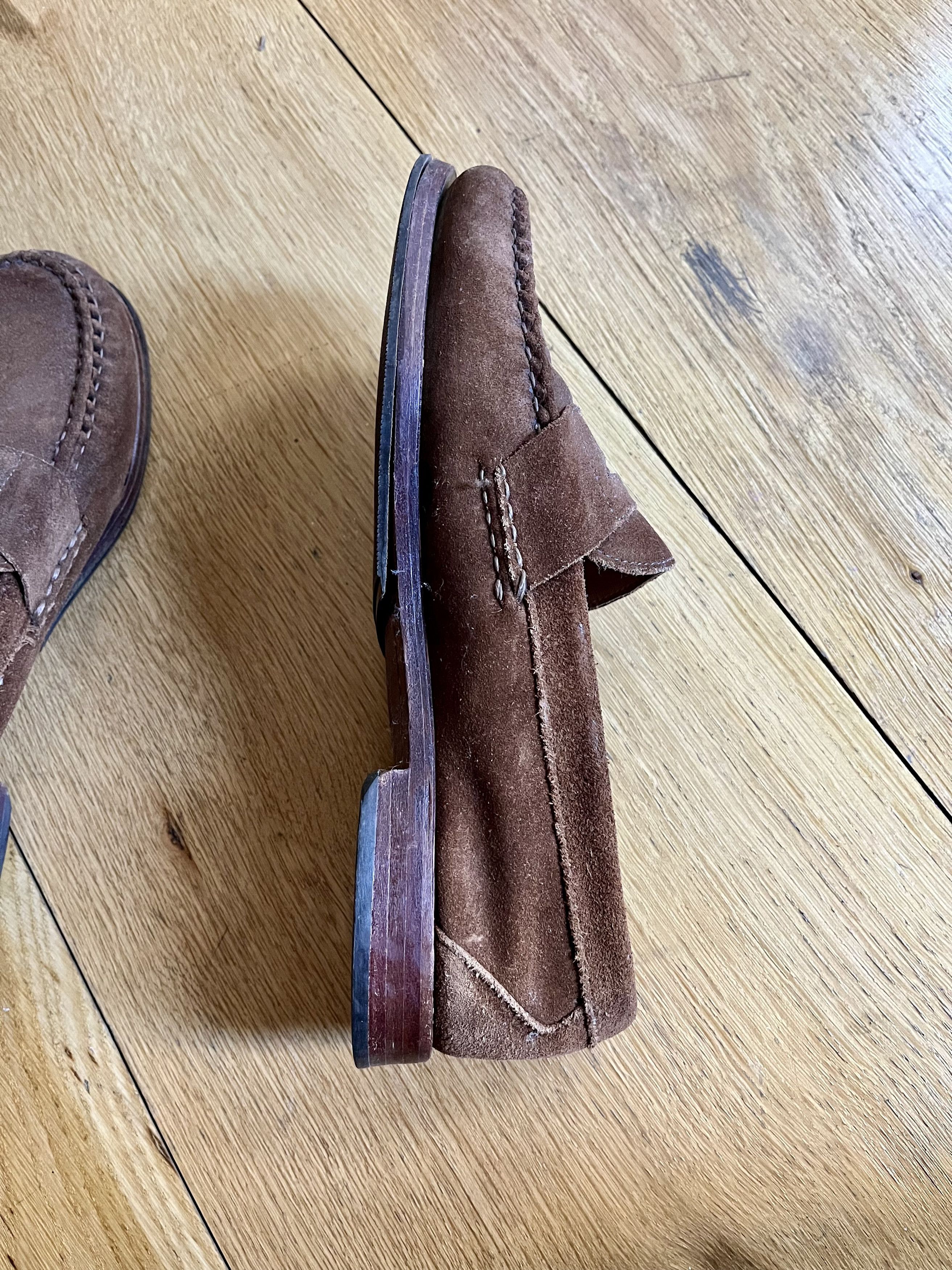Allen Edmonds Allen Edmonds Snuff Suede Penny Loafers Men’s Size 9 Size US 9 / EU 42 - 6 Thumbnail