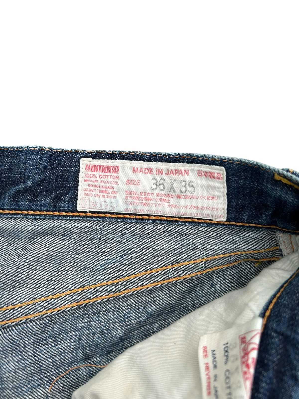 Evisu Vintage Evisu Selvedge Distressed Repair Denim Jeans Size US 33 - 5 Thumbnail