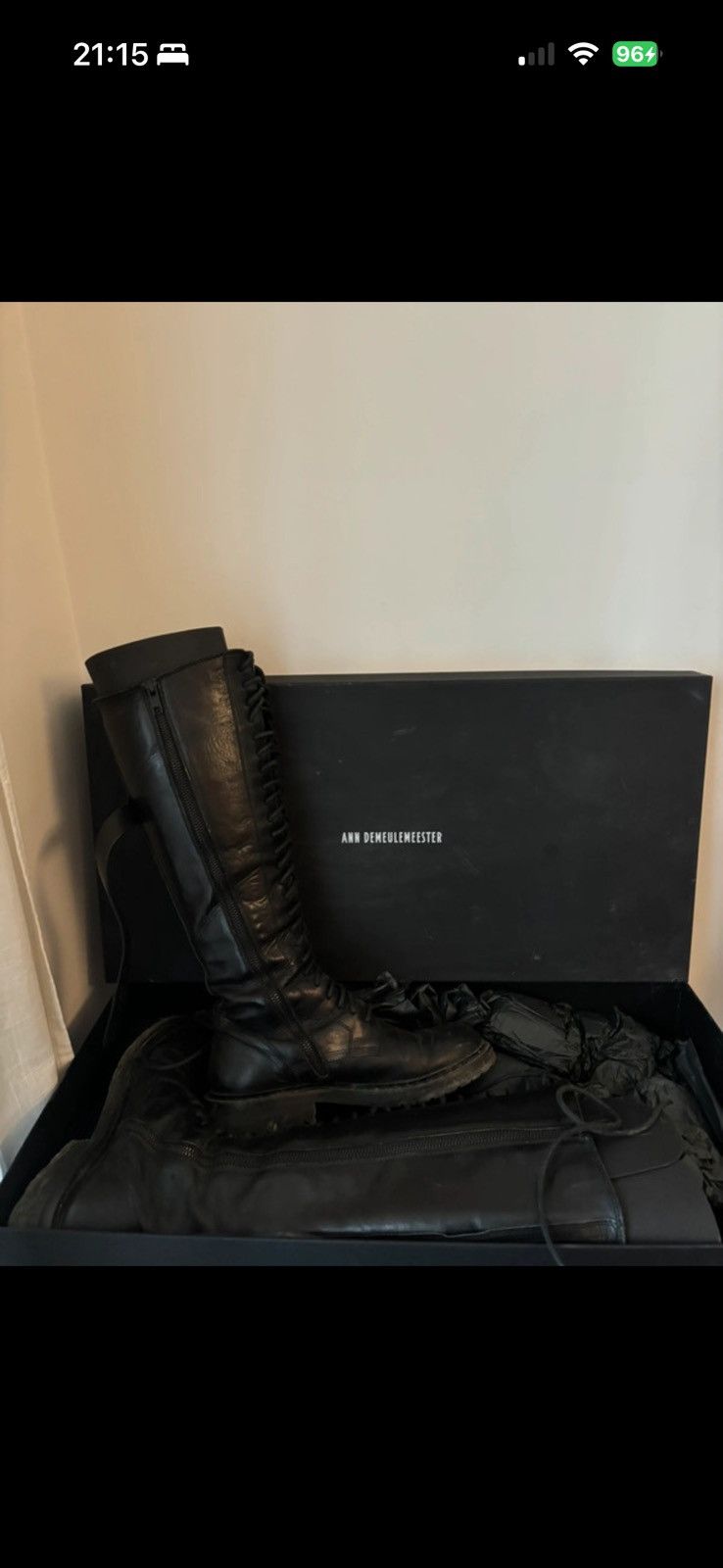 Ann Demeulemeester Ann Demeulemeester Dallas Boots Size US 6.5 / IT 36.5 - 2 Thumbnail