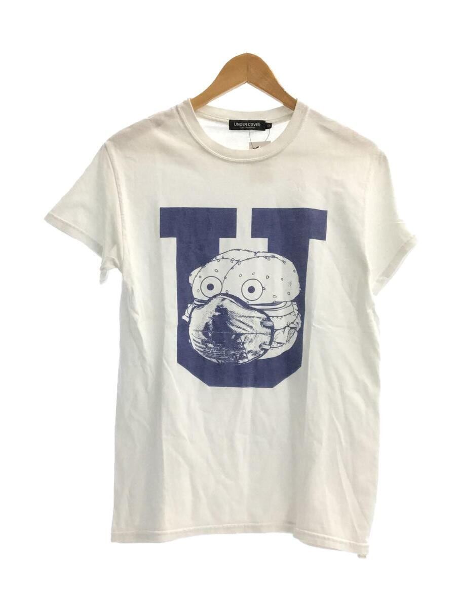 image of Undercover Burger U T-Shirt in White, Men's (Size Small)