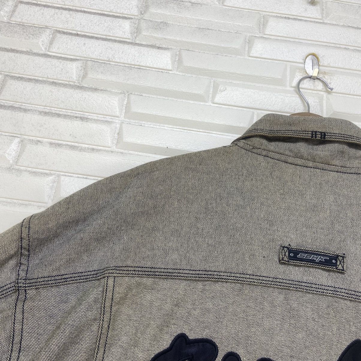 Rap Tees × Vintage Vtg Brooklyn School of Hard Knocks Big Logo Denim Trucker Size US XXL / EU 58 / 5 - 18 Thumbnail