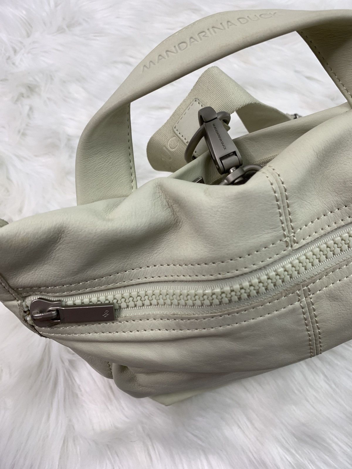 Designer × Mandarina Duck Mandarina Duck 2in1 Leather Backpack/Bag Size ONE SIZE - 9 Thumbnail