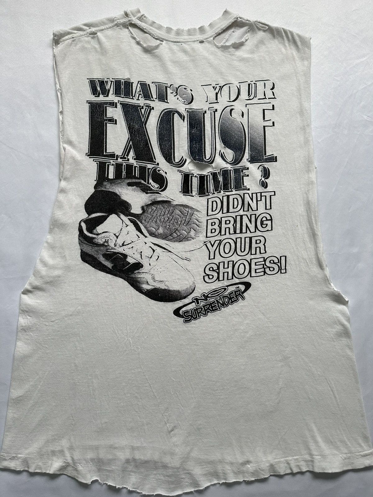 Other Vintage 90s Thrashed No Surrender Big Print Graphic Tank Size US XL / EU 56 / 4 - 7 Thumbnail