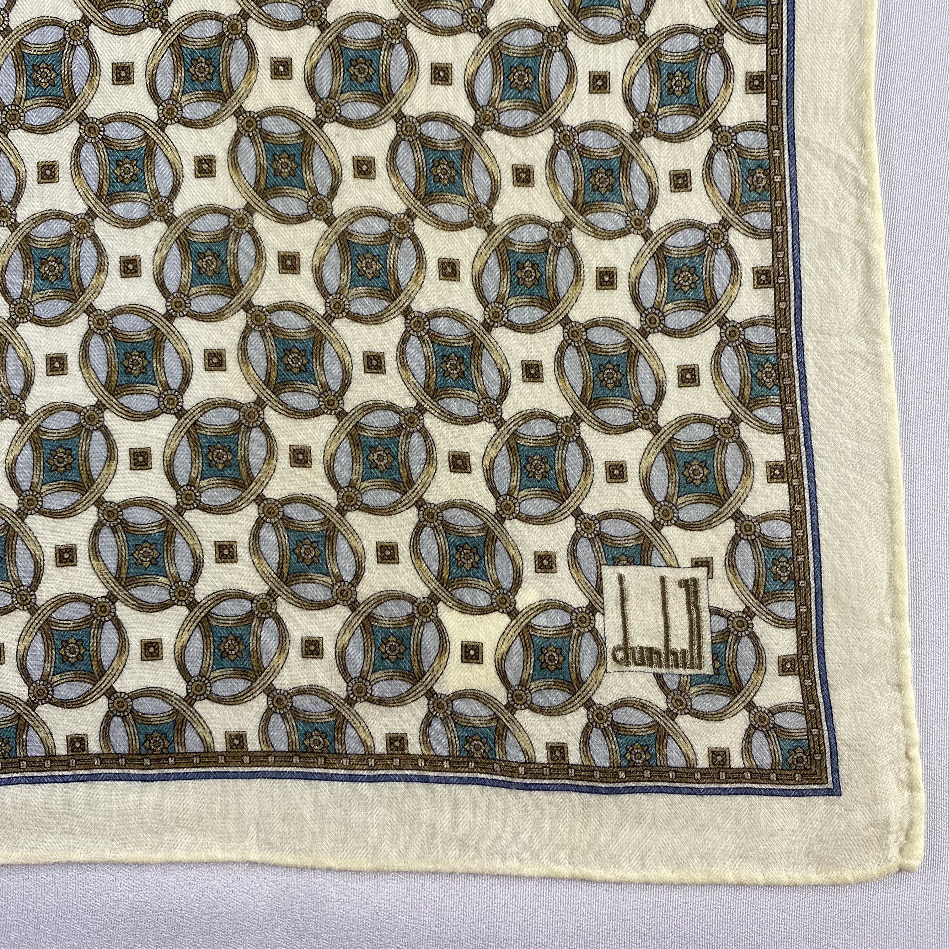 Alfred Dunhill × Vintage Alfred Dunhill Handkerchief / Neckerchief / Bandana-P735 Size ONE SIZE - 3 Thumbnail