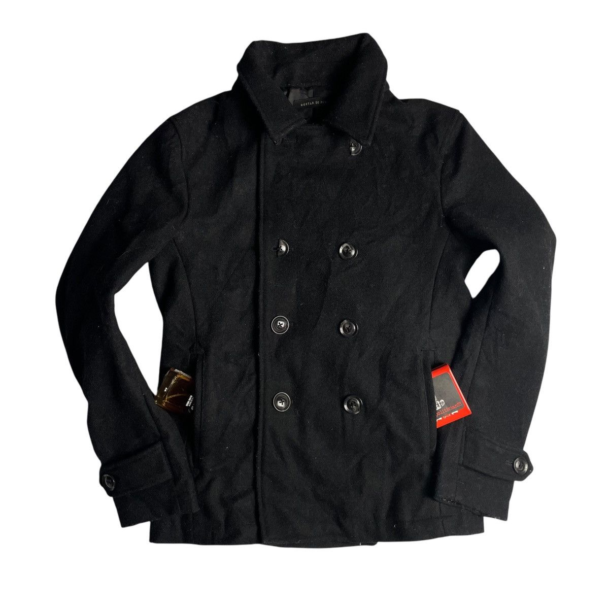 GOSTAR DE FUGA 🇯🇵 COSTAR DE FUGA DOUBLE BREASTED GOTHIC WOOL JACKET Size US M / EU 48-50 / 2 - 2 Thumbnail