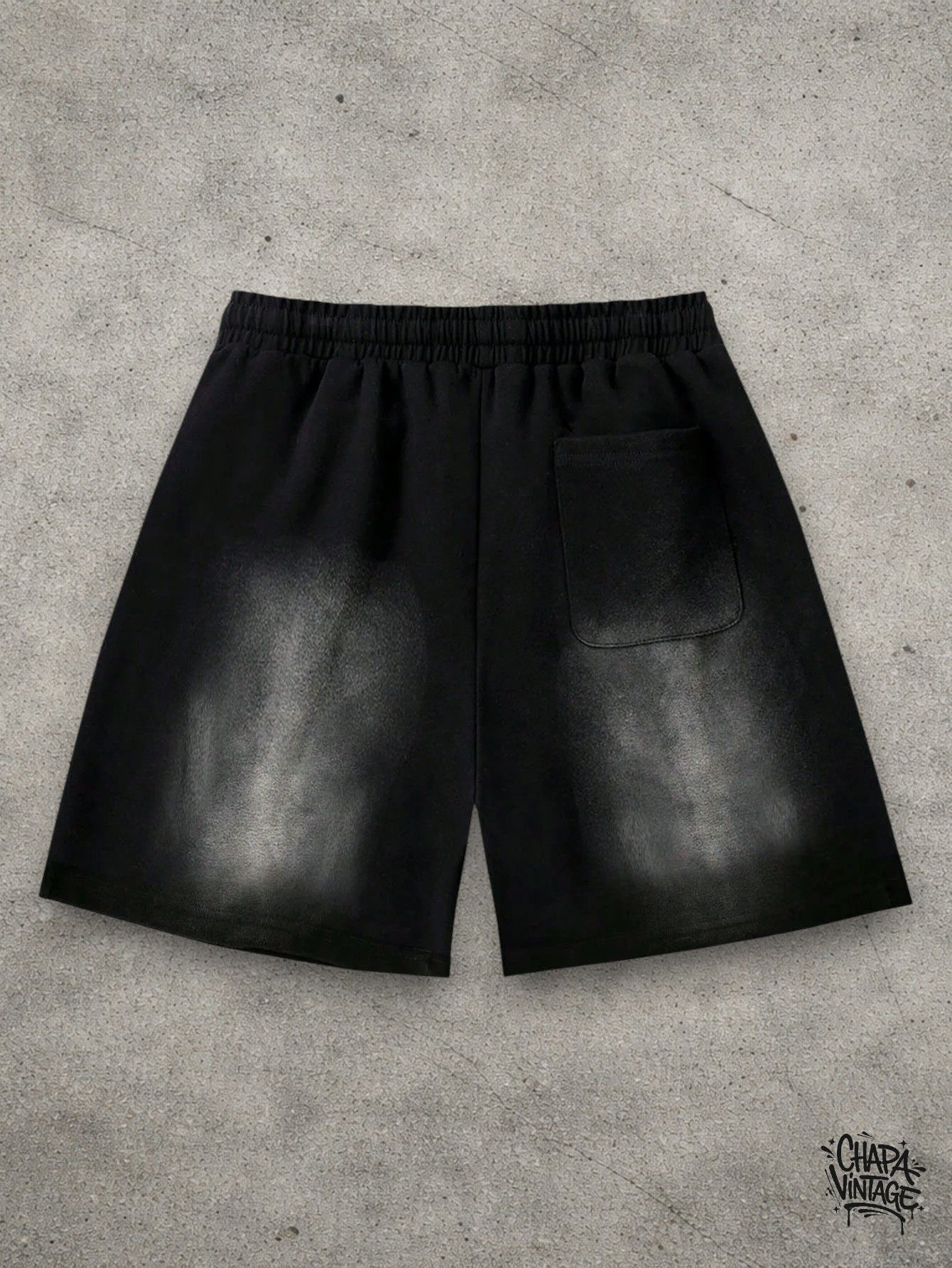 Japanese Brand Washed dark shorts Size US 32 / EU 48 - 2 Thumbnail