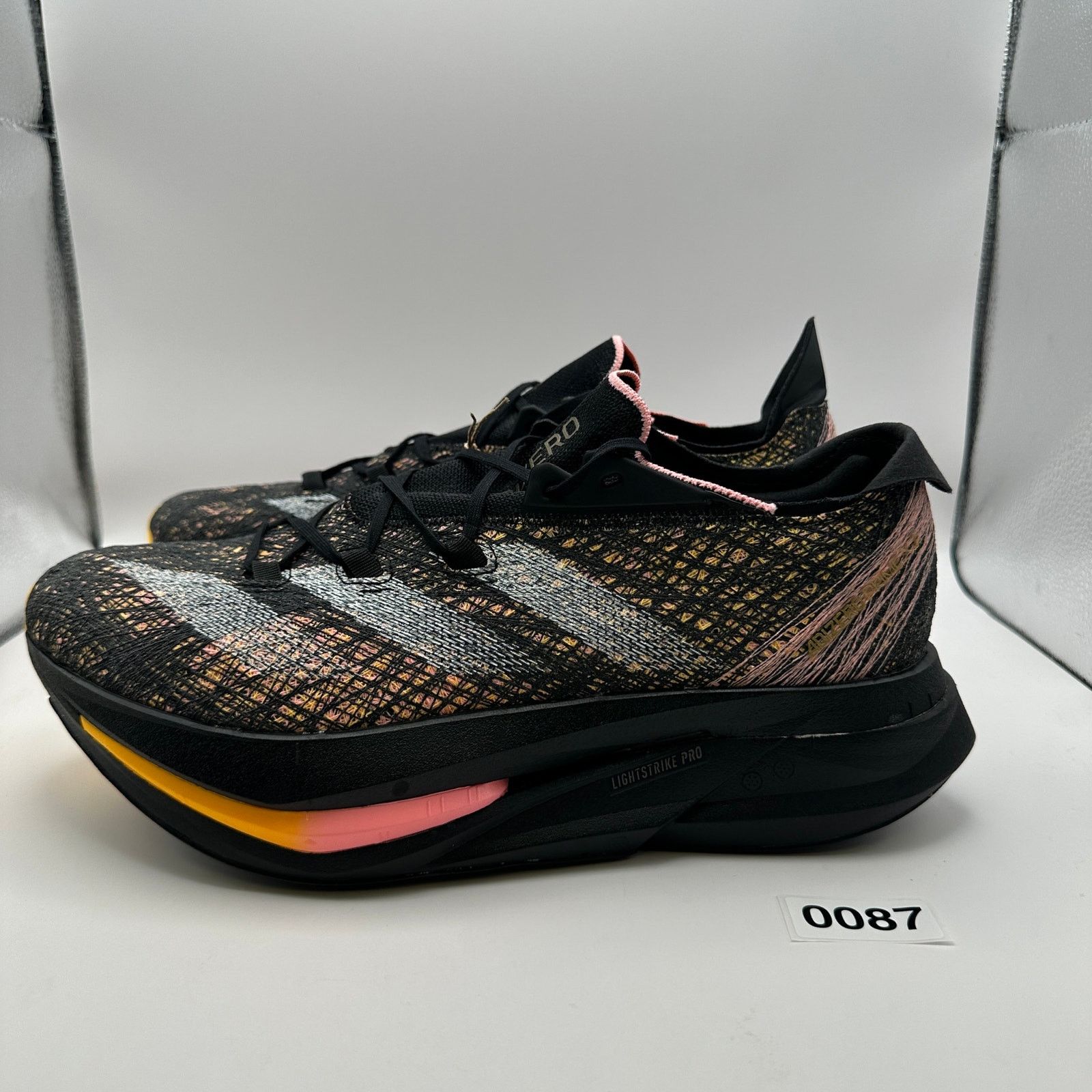 Adidas Adidas Adizero Prime X 2.0 Strung Black ID0267 Men Size 11.5 Size US 11.5 / EU 44-45 - 2 Thumbnail