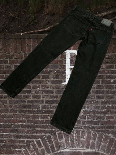 Japanese Brand × Levi's × Vintage Crazy Levis 512 Vintage Washed Straight Garment Dyed Jeans Size US 32 / EU 48 - 1 Thumbnail