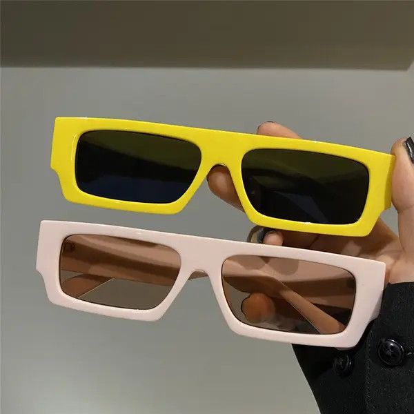 Designer × Vintage Retro square sunglasses Size ONE SIZE - 2 Thumbnail