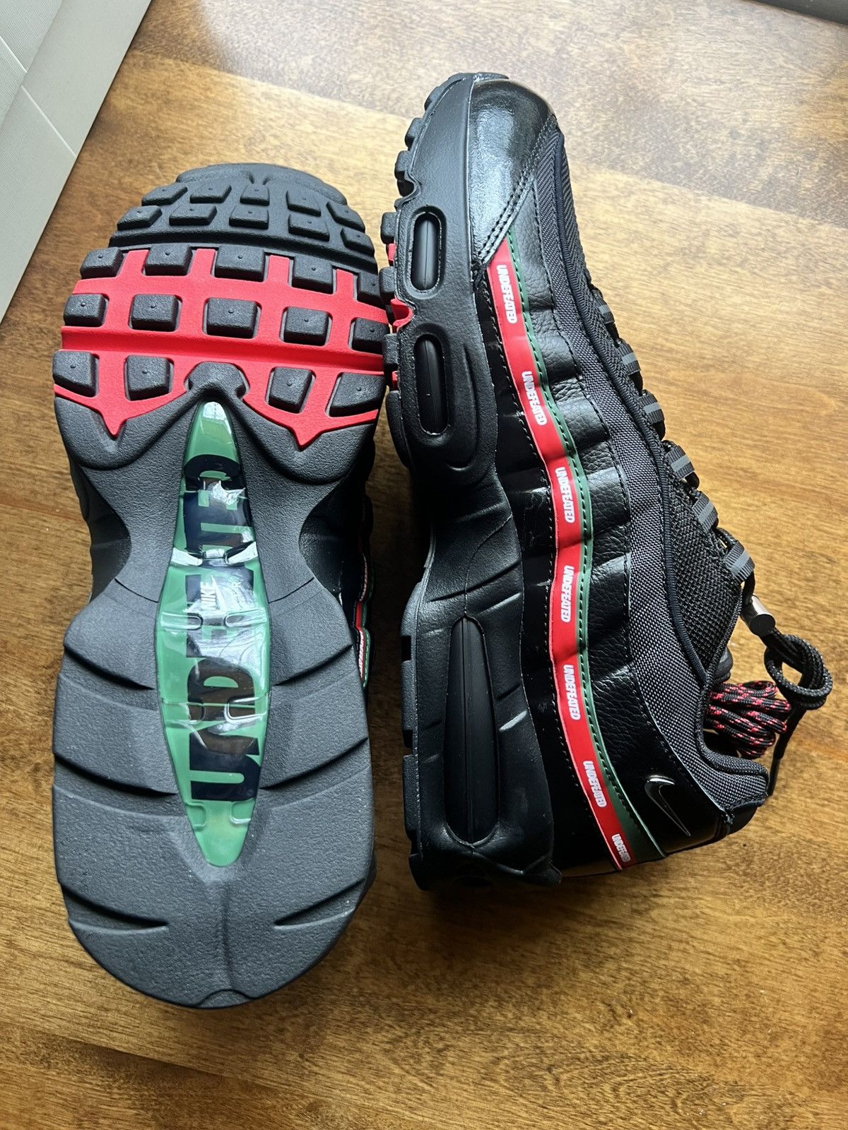 Nike × Undefeated Nike Undefeated Air Max 95 Black Size US 10.5 / EU 43-44 - 5 Thumbnail