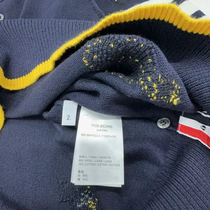 Thom Browne Thom Browne Short Sleeve Bee Embroidered Polo -2507 Size US S / EU 44-46 / 1 - 6 Thumbnail