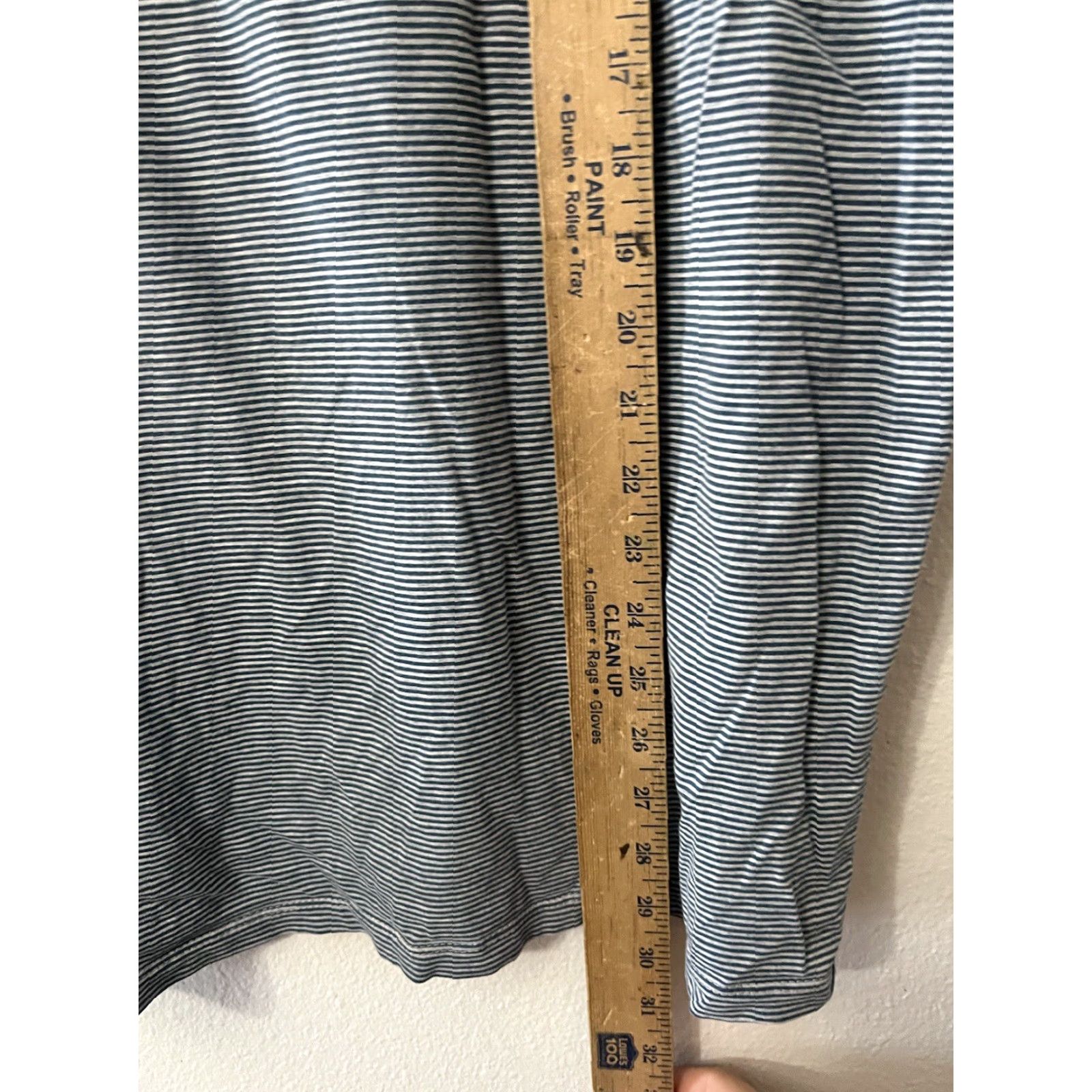 Calvin Klein Calvin Klein Men’s Crew Neck T-Shirt Blue & Gray Striped 2XL Shirt Crew Neck Mens Blue Striped 2XL Calvin Klein Liquid Touch Size US XXL / EU 58 / 5 - 4 Thumbnail