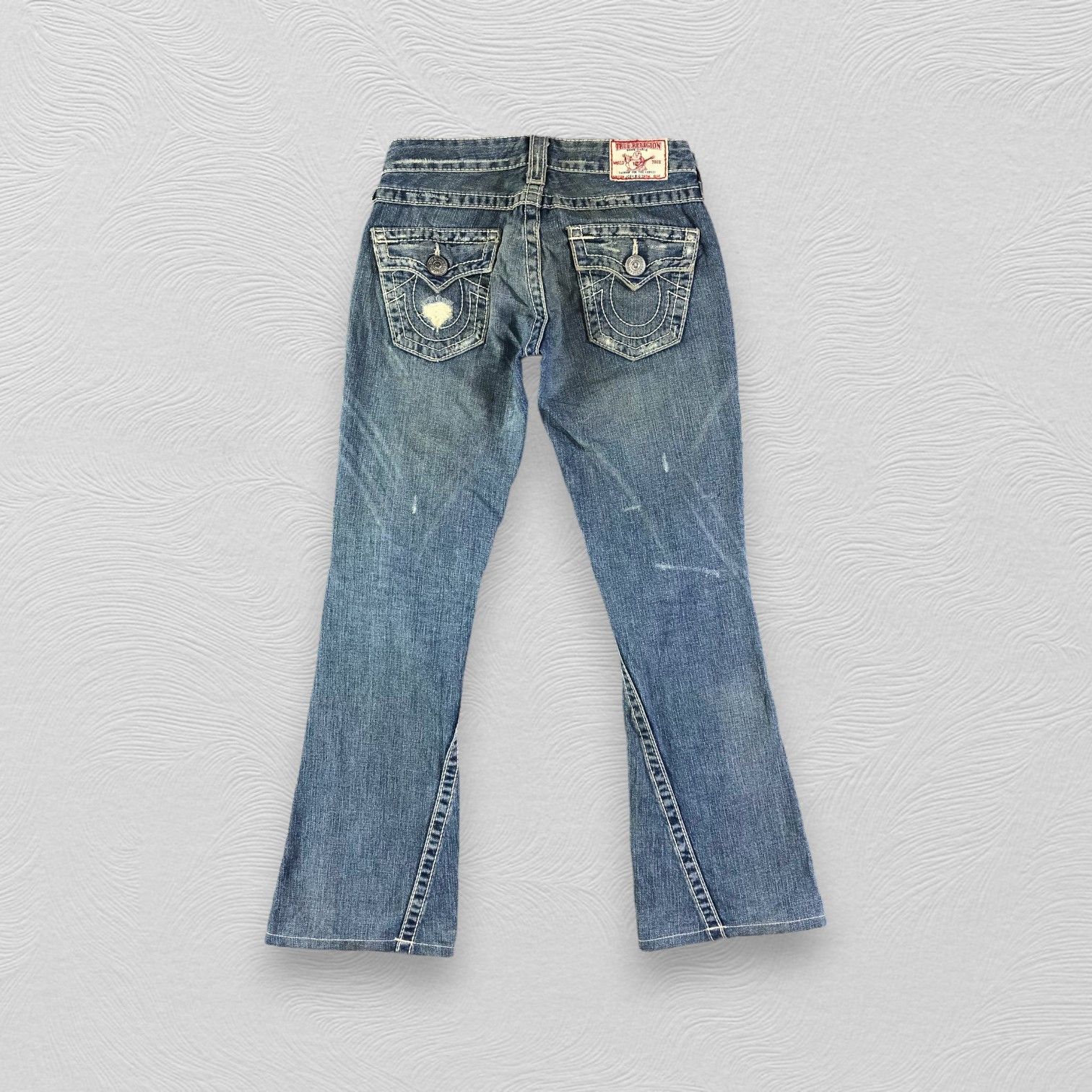 True Religion True Religion Joey Big T Jeans Flare Denim KJ1517 Size 28" / US 6 / IT 42 - 2 Thumbnail