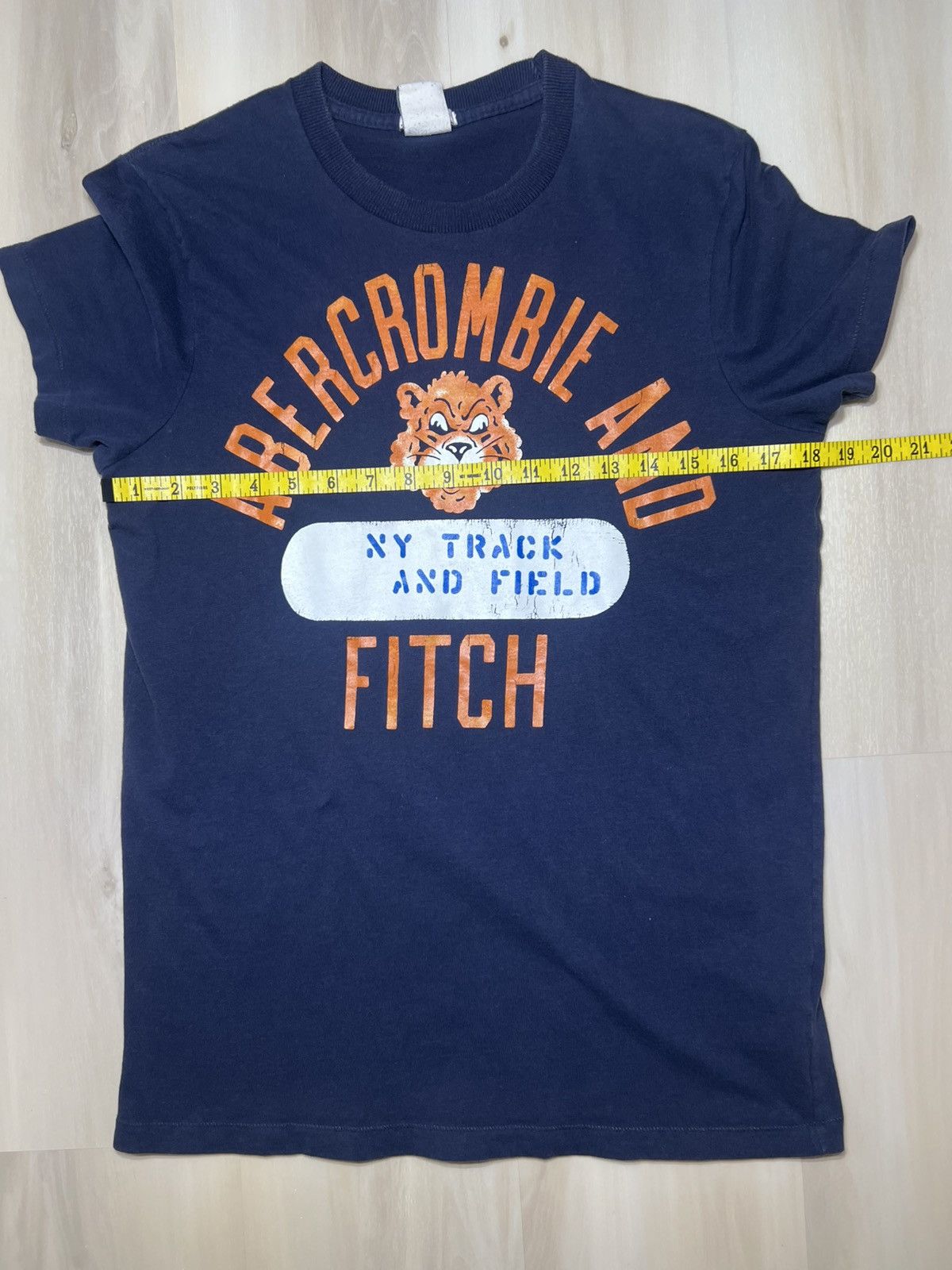 Abercrombie & Fitch Abercrombie & Fitch Shirt S Blue Muscle NY Track & Field Y2K Size US S / EU 44-46 / 1 - 5 Thumbnail