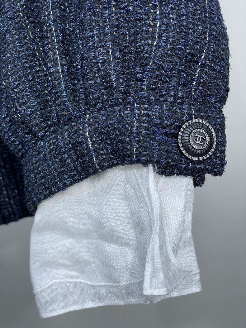 Chanel Chanel Ruffled Collar Knit Jacket -2505 Size US S / EU 44-46 / 1 - 3 Thumbnail