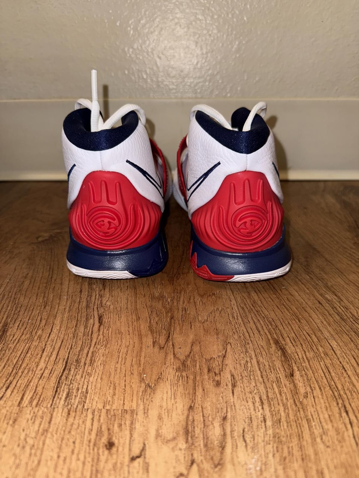 Nike Nike Kyrie 6 USA White (GS) Size US 7 / EU 40 - 4 Thumbnail