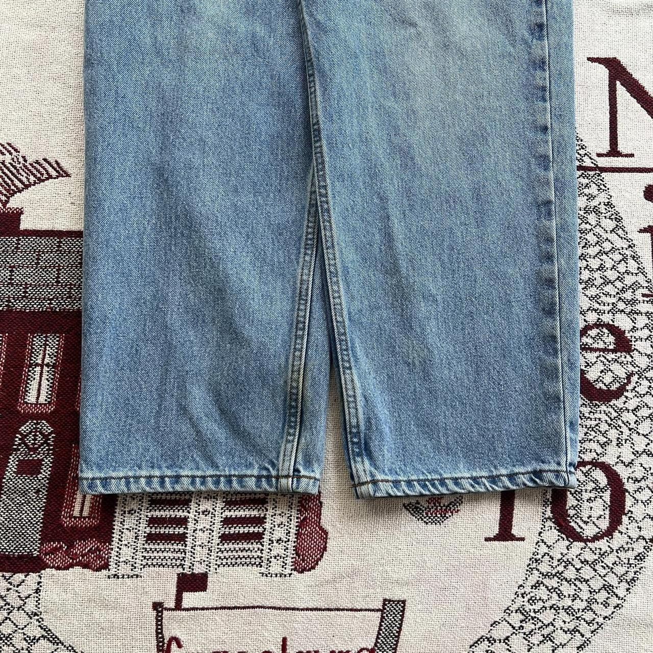 Vintage Crazy Vintage Y2K/2000s Skater Style Essential Light Wash Denim jeans! Size US 38 / EU 54 - 6 Thumbnail