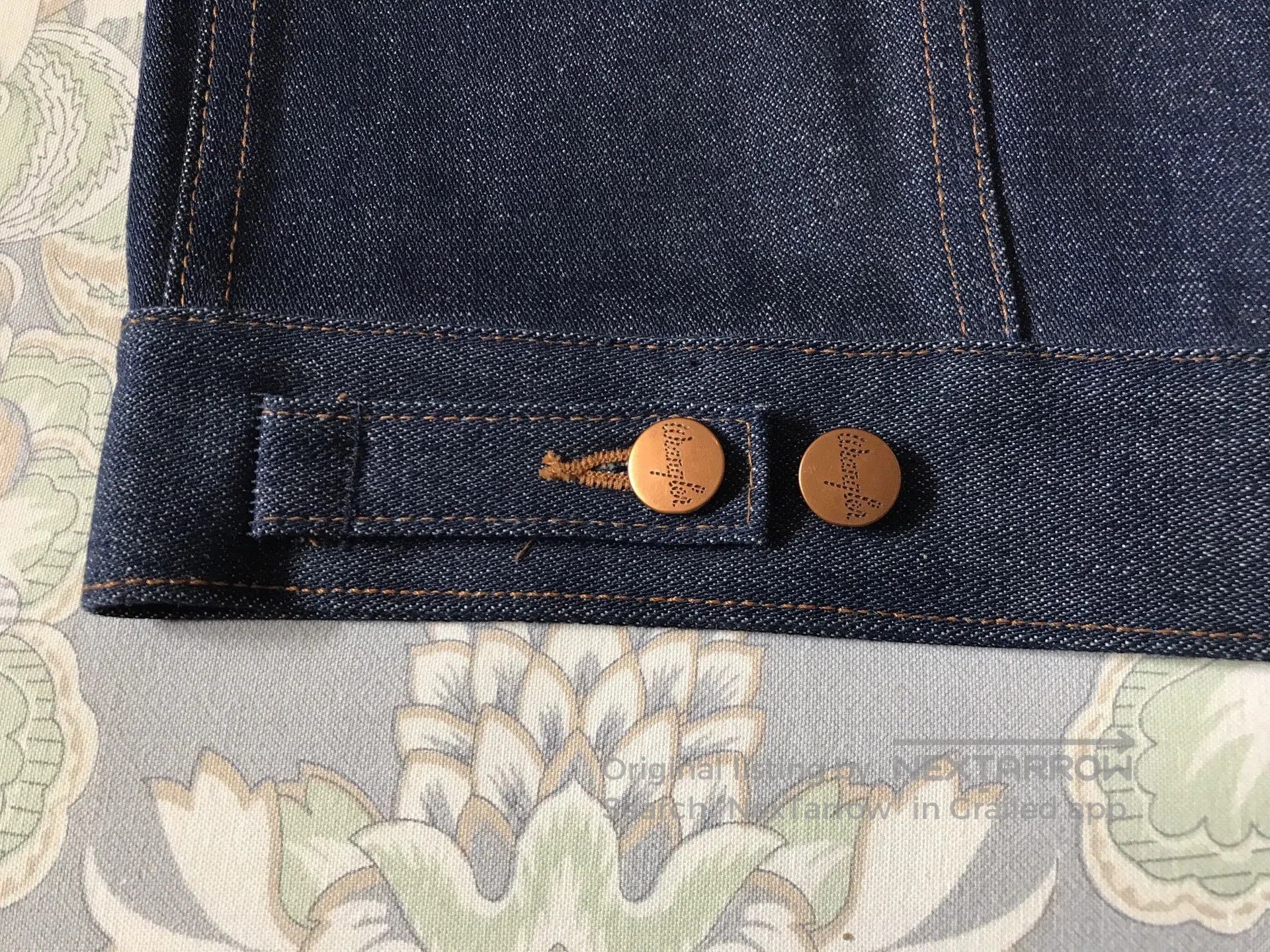 Wrangler 1980s Wrangler American Denim Jacket. Size US XXS / EU 40 - 8 Thumbnail