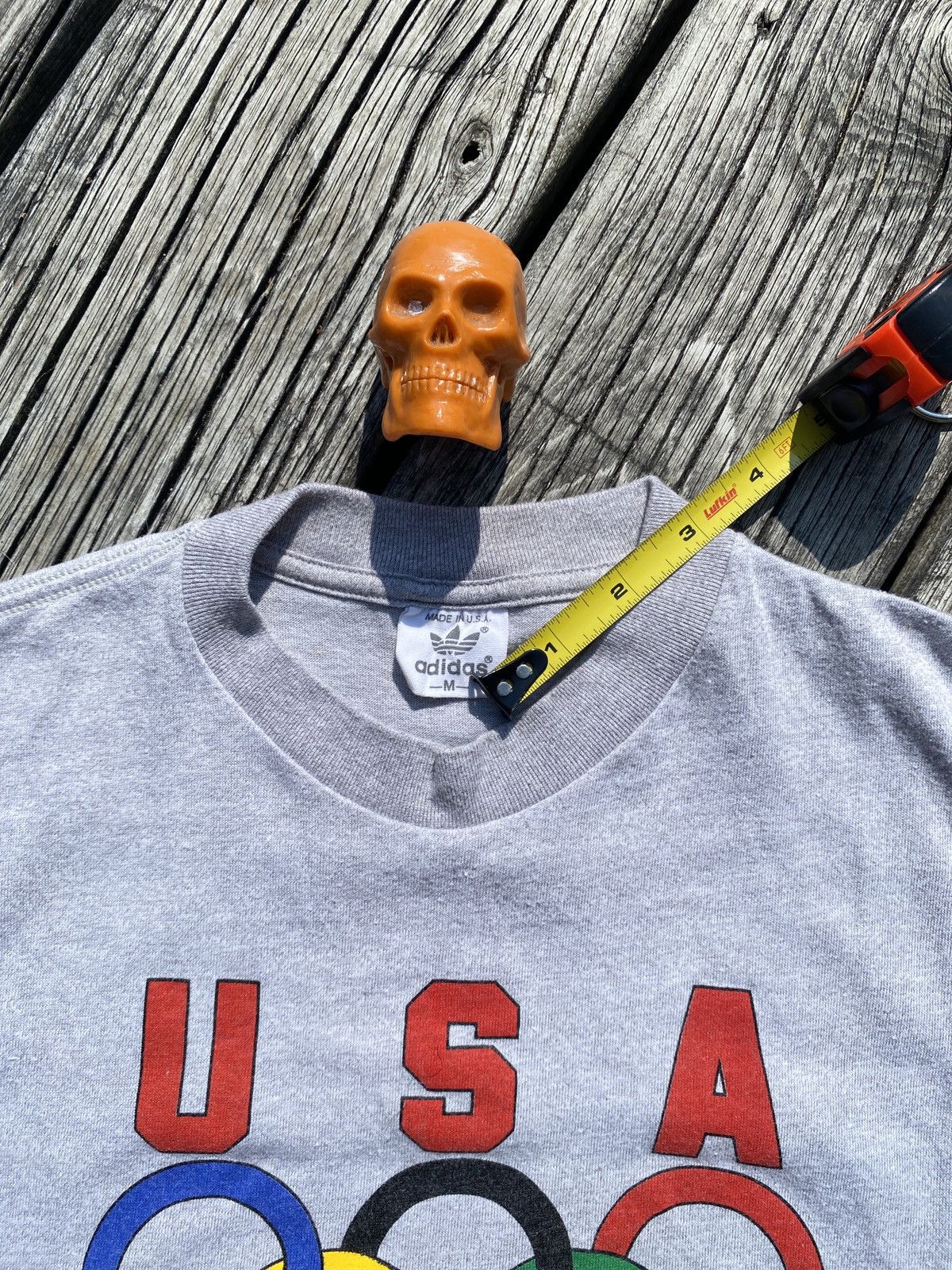 Adidas × Vintage 80s Adidas 1988 Olympics shirt sz M Size US M / EU 48-50 / 2 - 4 Thumbnail