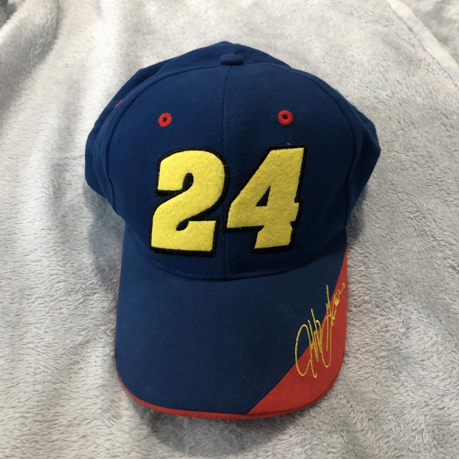 Designer Nascar Hat Jeff Gordon 24 Cap Snap Back Competitors View Size ONE SIZE - 1 Thumbnail
