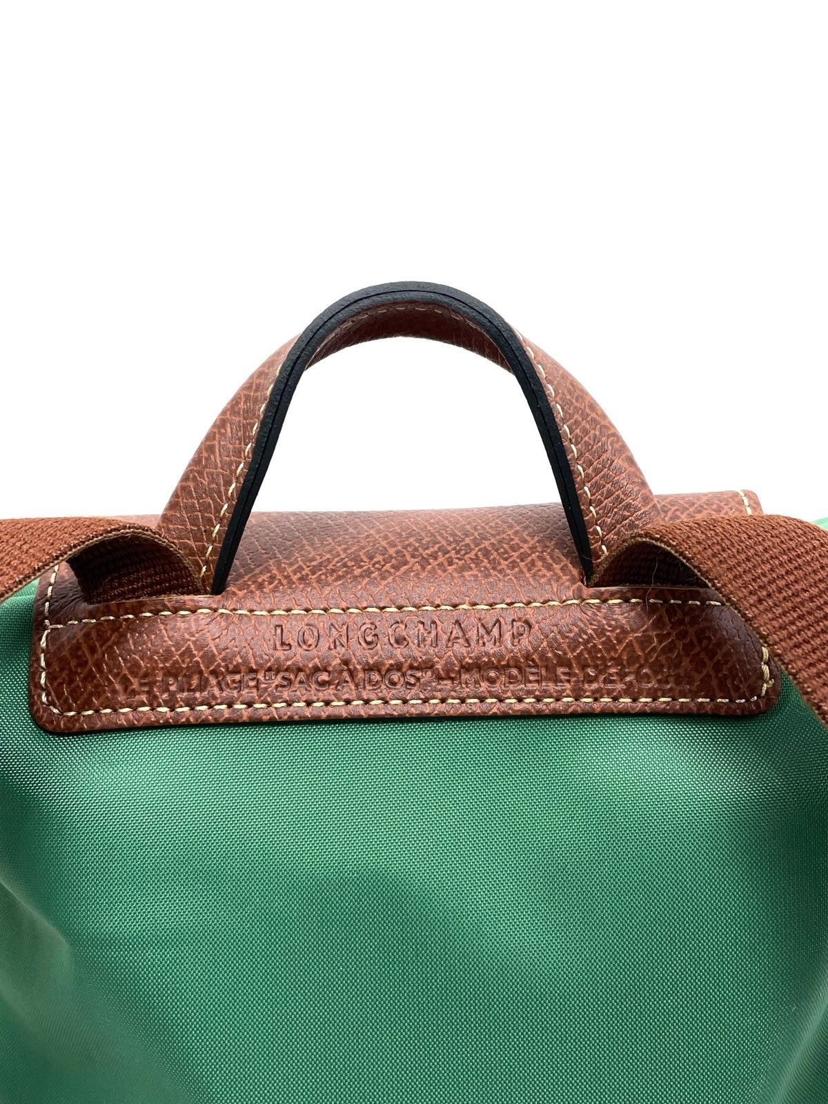 Longchamp Longchamp Paris Le Pliage Green Backpack – Grass Green Size ONE SIZE - 11 Thumbnail