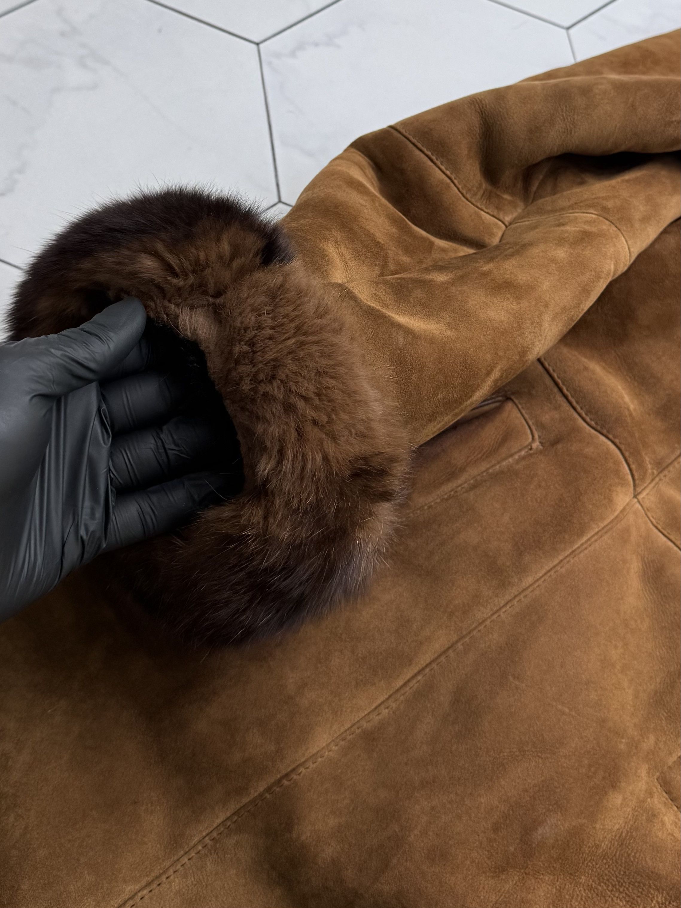 Vintage Vintage Real Sheepskin Coat Shearling Leather Luxury Winter Size M / US 6-8 / IT 42-44 - 14 Thumbnail