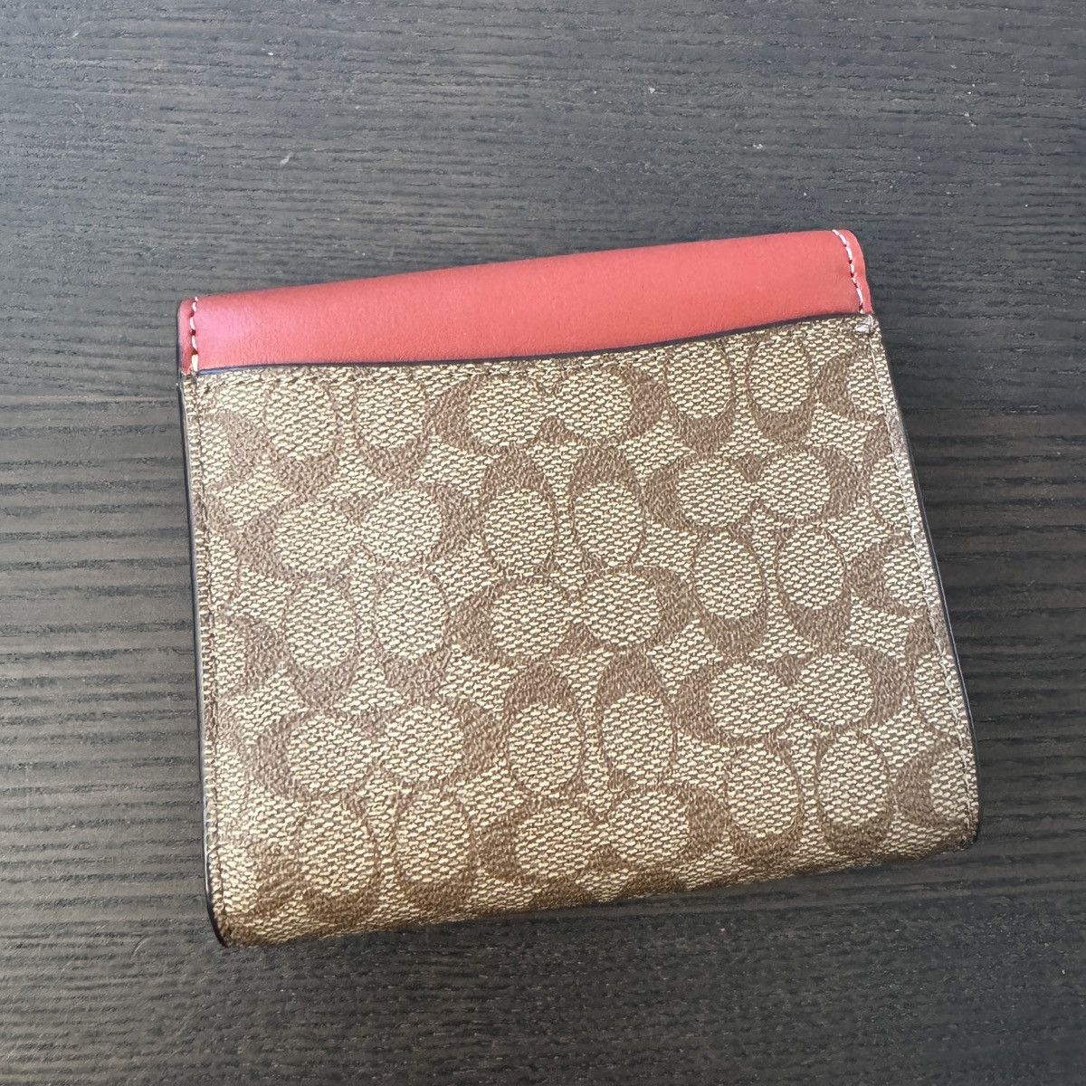 Coach Coach Trifold Wallet In Colorblock Micro Signature Canvas Size ONE SIZE - 2 Thumbnail