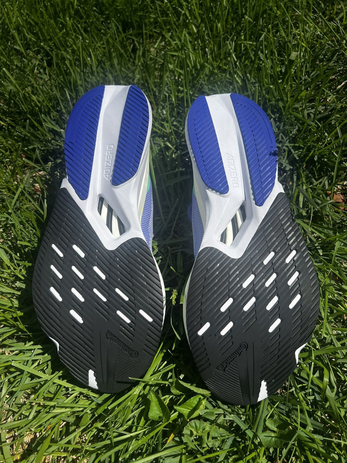 Adidas CLEAN Adidas Adizero Boston 12 size 10.5 Mens Blue shoes Size US 10.5 / EU 43-44 - 9 Thumbnail