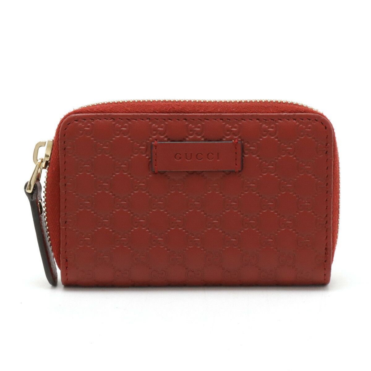 Gucci Heart Continental Wallet in Red Microguccissima Patent