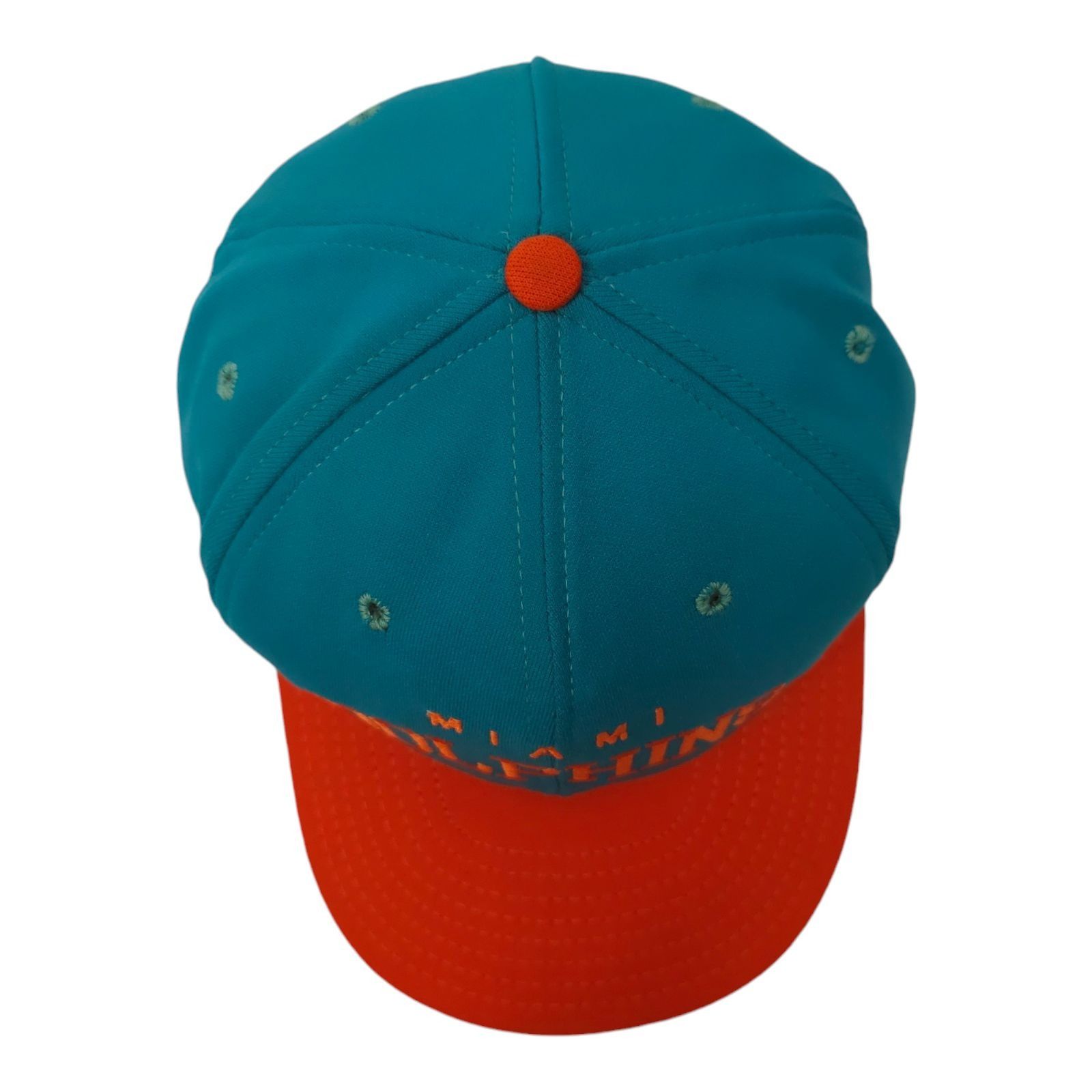 Other AJD Miami Dolphins Snapback Cap NFL Football Vintage 90s USA Size ONE SIZE - 6 Thumbnail