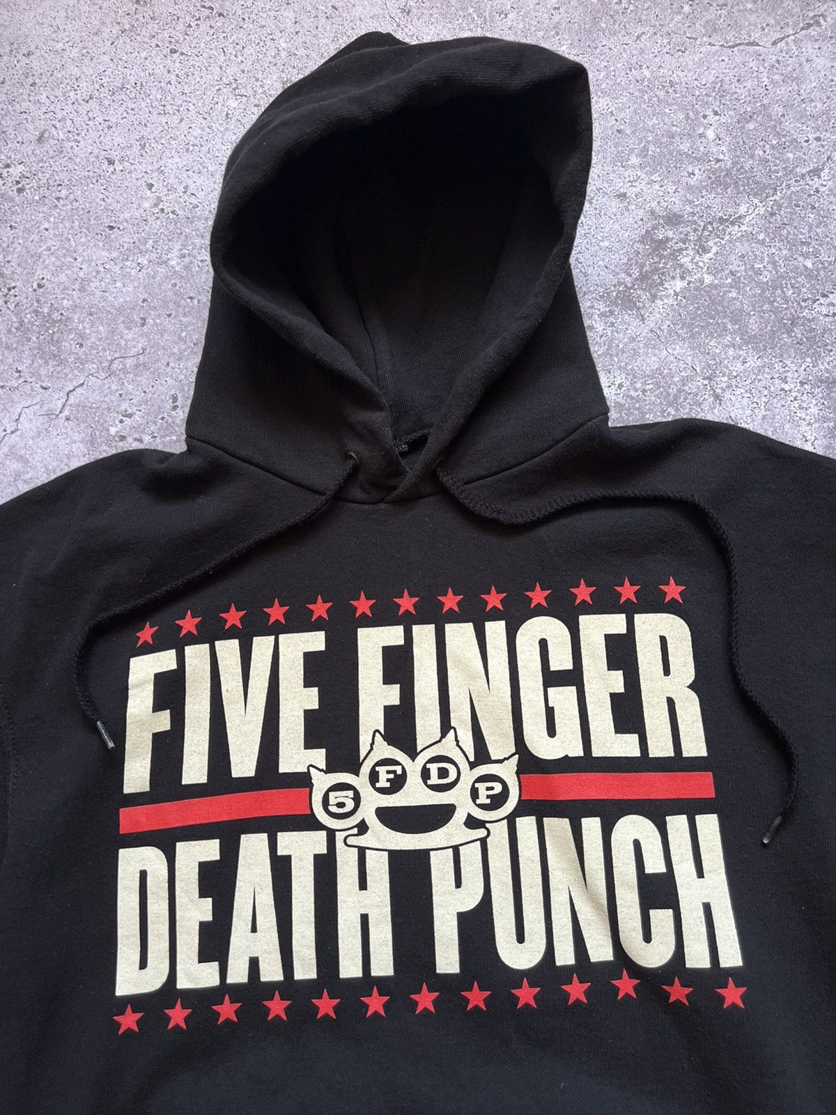 Band Tees × Vintage Five Finger Death Punch Hoodie Metal Band Size US M / EU 48-50 / 2 - 4 Thumbnail