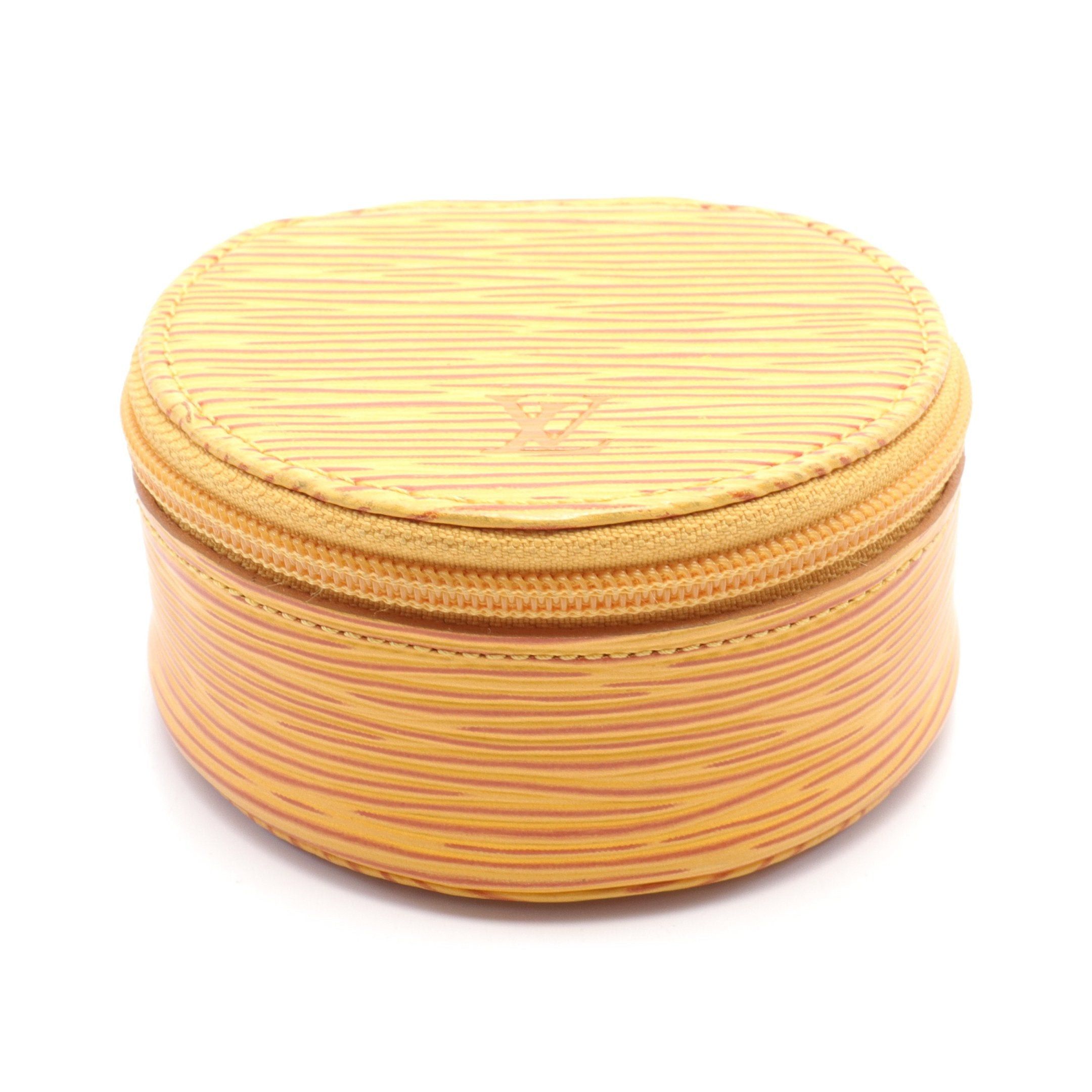 Louis Vuitton Louis Vuitton Ecran Bijou 8 Epi Tassi Yellow Accessory Case Leather Size ONE SIZE - 1 Thumbnail