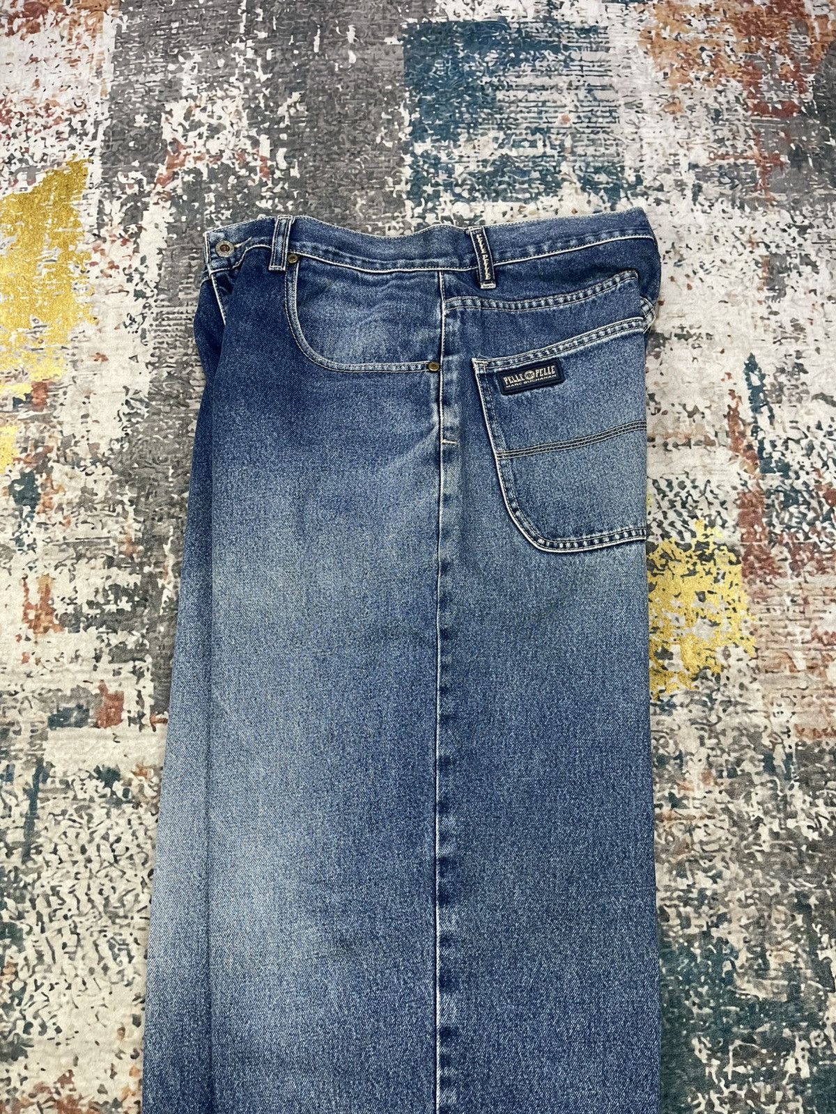Marc Buchanan Vtg Marc Buchanan X Pelle Pelle Baggy Jeans Size US 32 / EU 48 - 8 Thumbnail