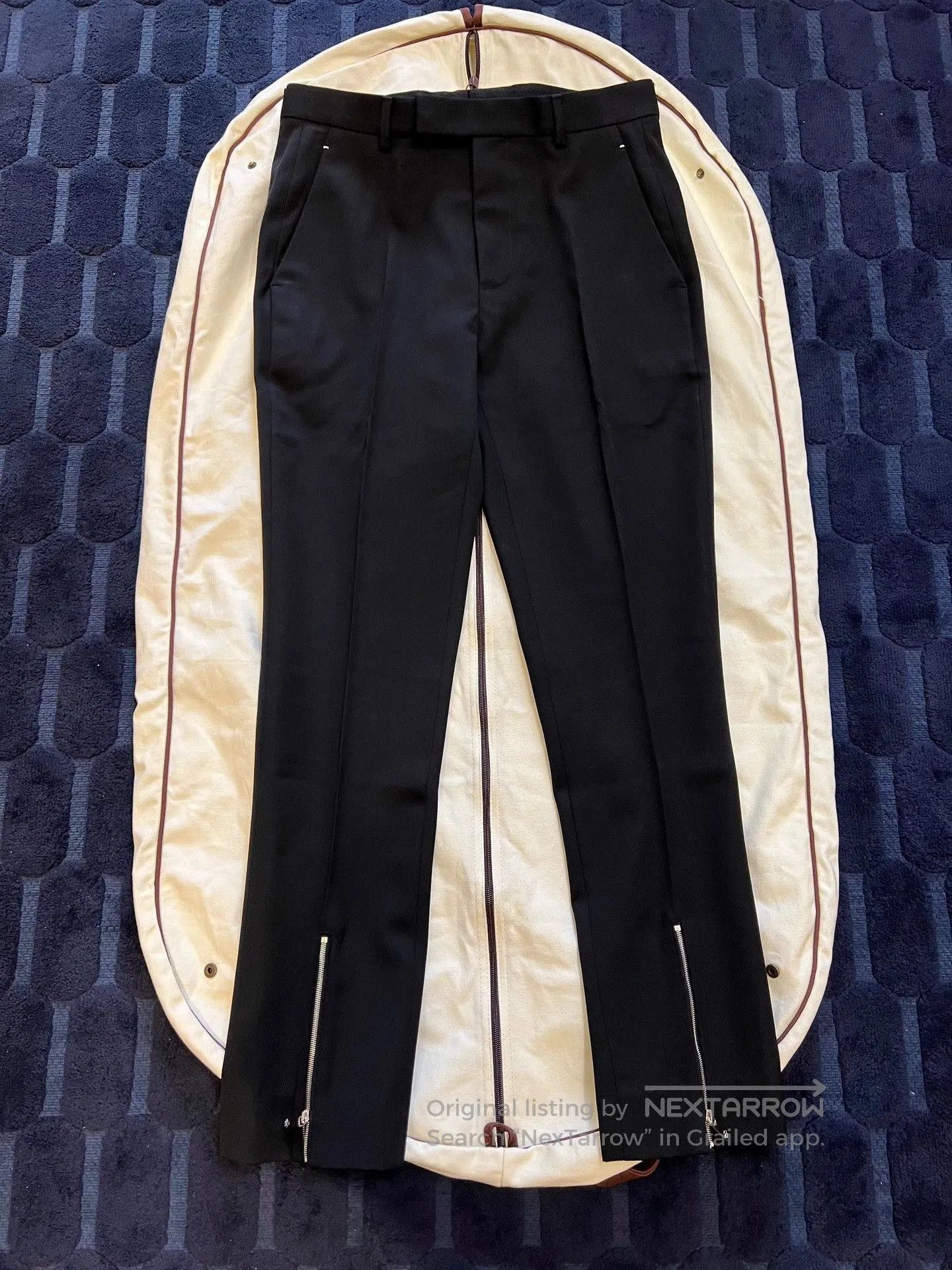 Berluti Black Tailored Pants Size 30. Size US 30 / EU 46 - 2 Thumbnail