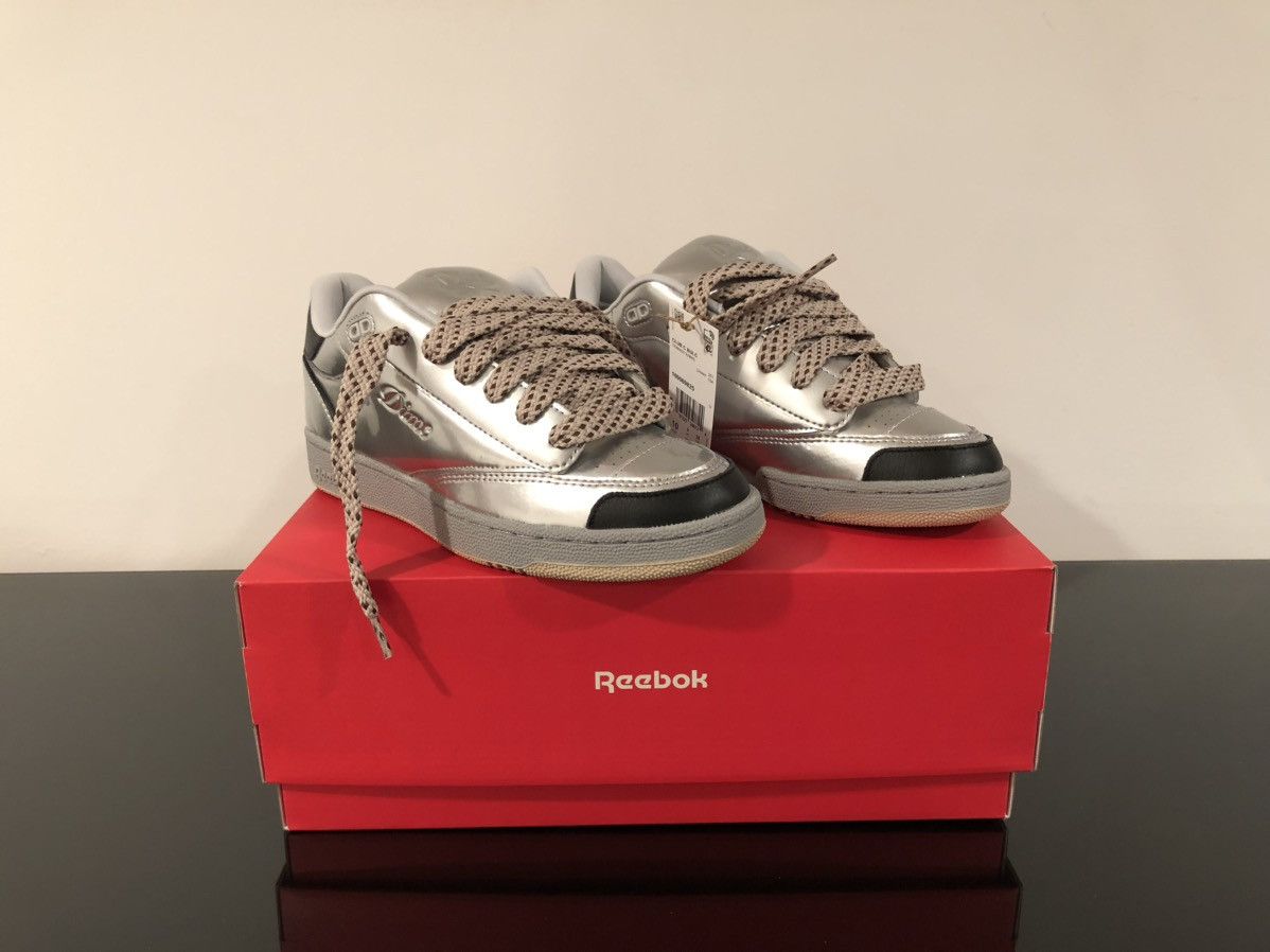 Dime × Reebok Reebok DIME x Club C Bulc 'Metallic Silver' 100069825 Size US 10 / EU 43 - 1 Thumbnail