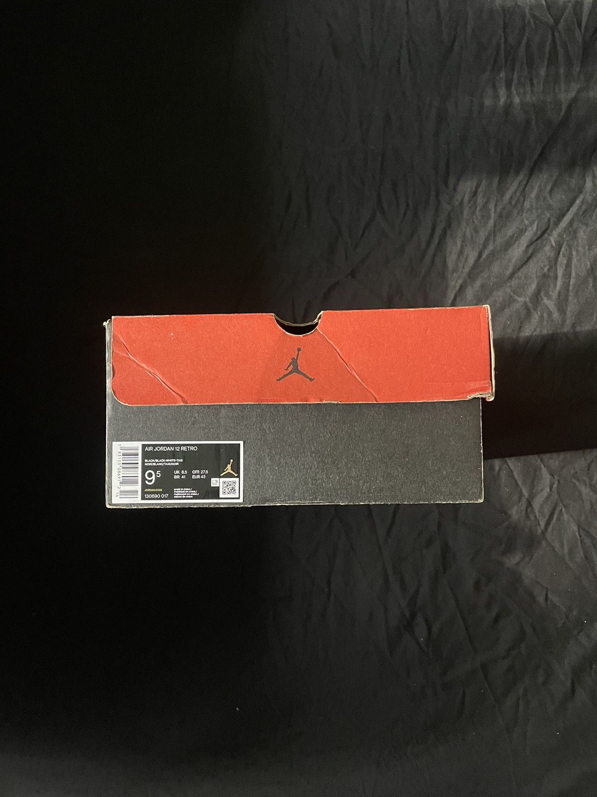 Jordan Brand Jordan 12 Retro Reverse Taxi Size US 9.5 / EU 42-43 - 7 Thumbnail