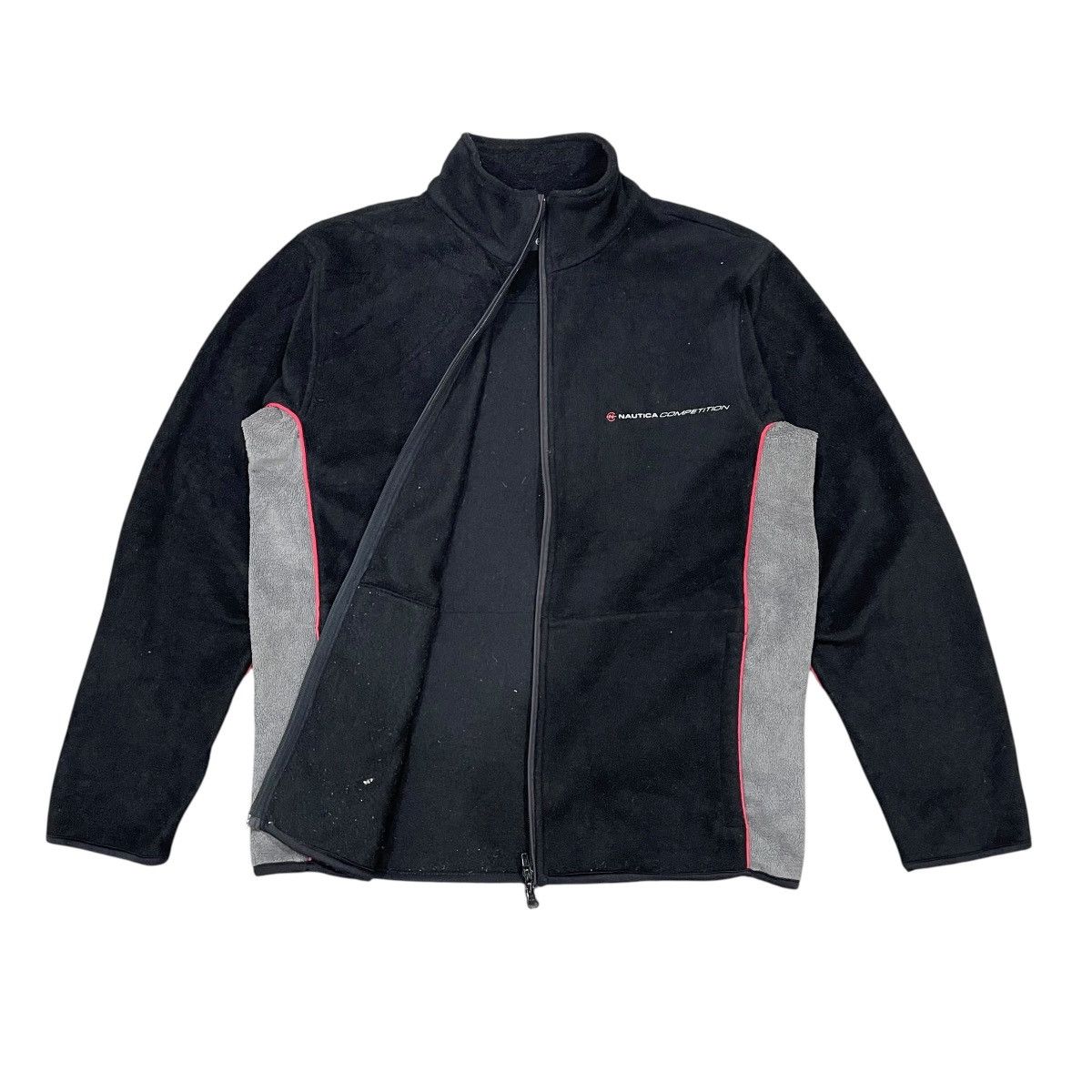 Nautica Vintage Nautica Competition Deep Pile Fleece Zipper Jacket Size US M / EU 48-50 / 2 - 7 Thumbnail