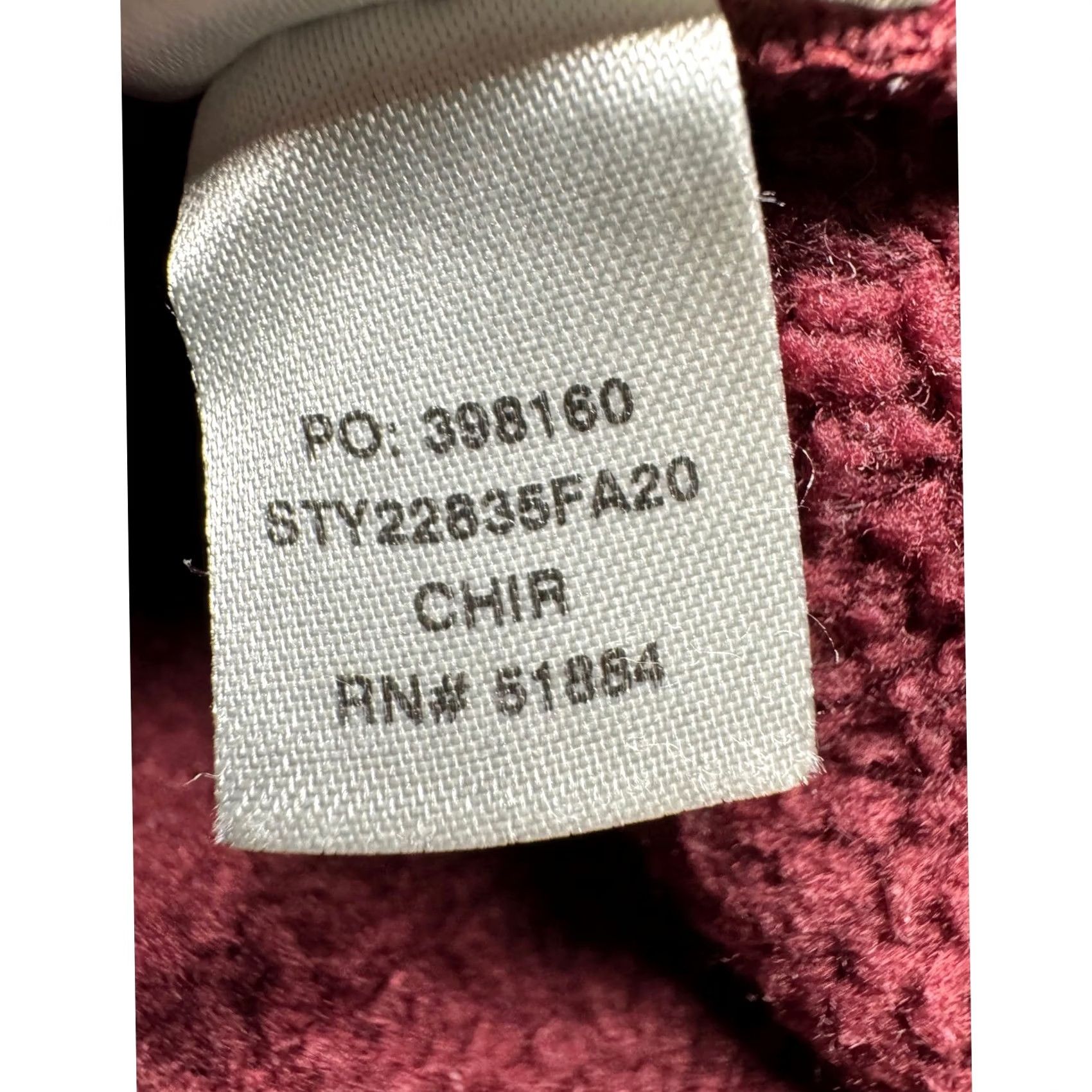 Patagonia Patagonia Retro Pile Fleece Pullover Burgundy Chicory Red L Women Size L / US 10 / IT 46 - 6 Thumbnail