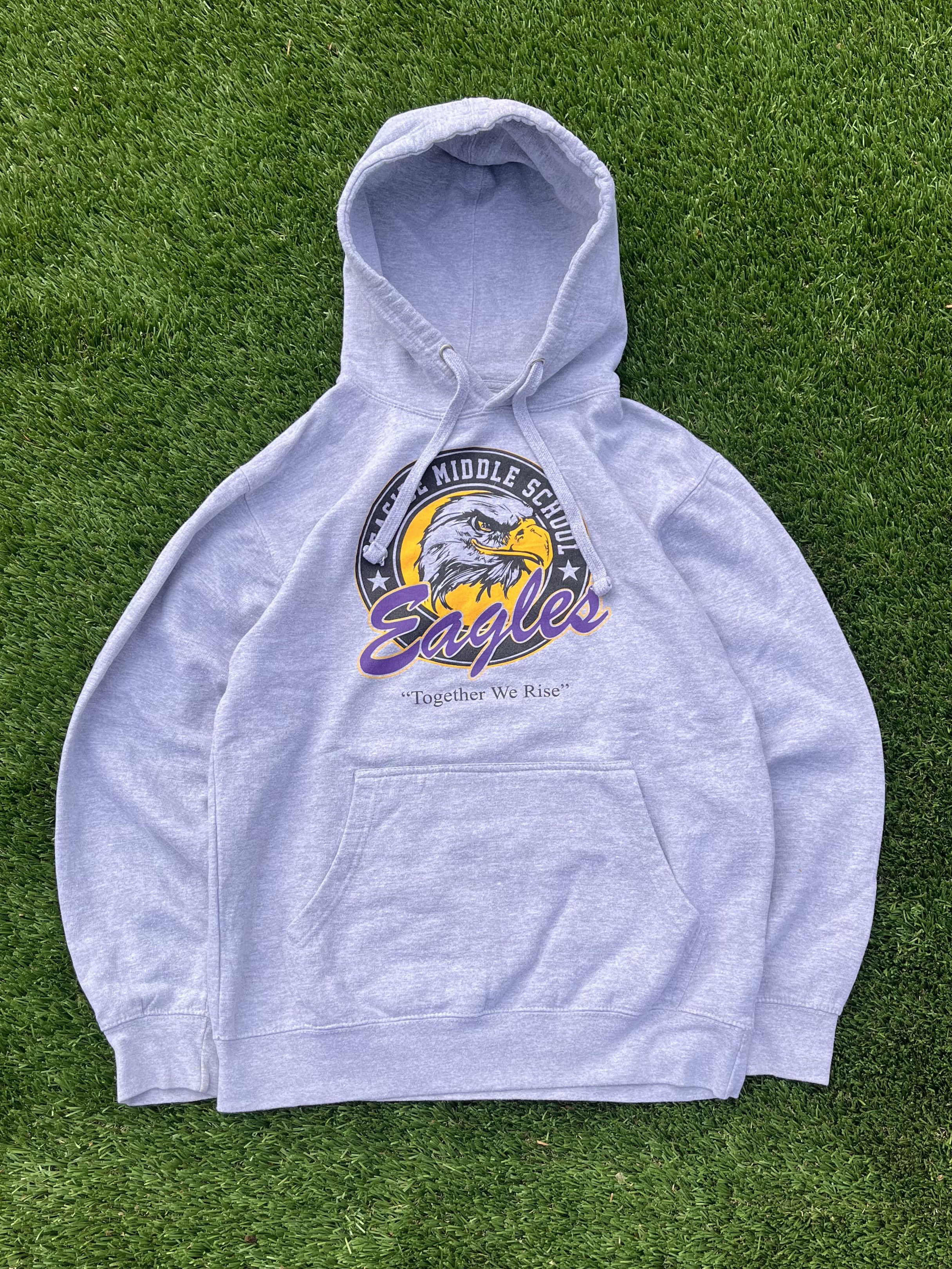 Vintage Made in USA vintage middle school hoodie Size US M / EU 48-50 / 2 - 1 Thumbnail