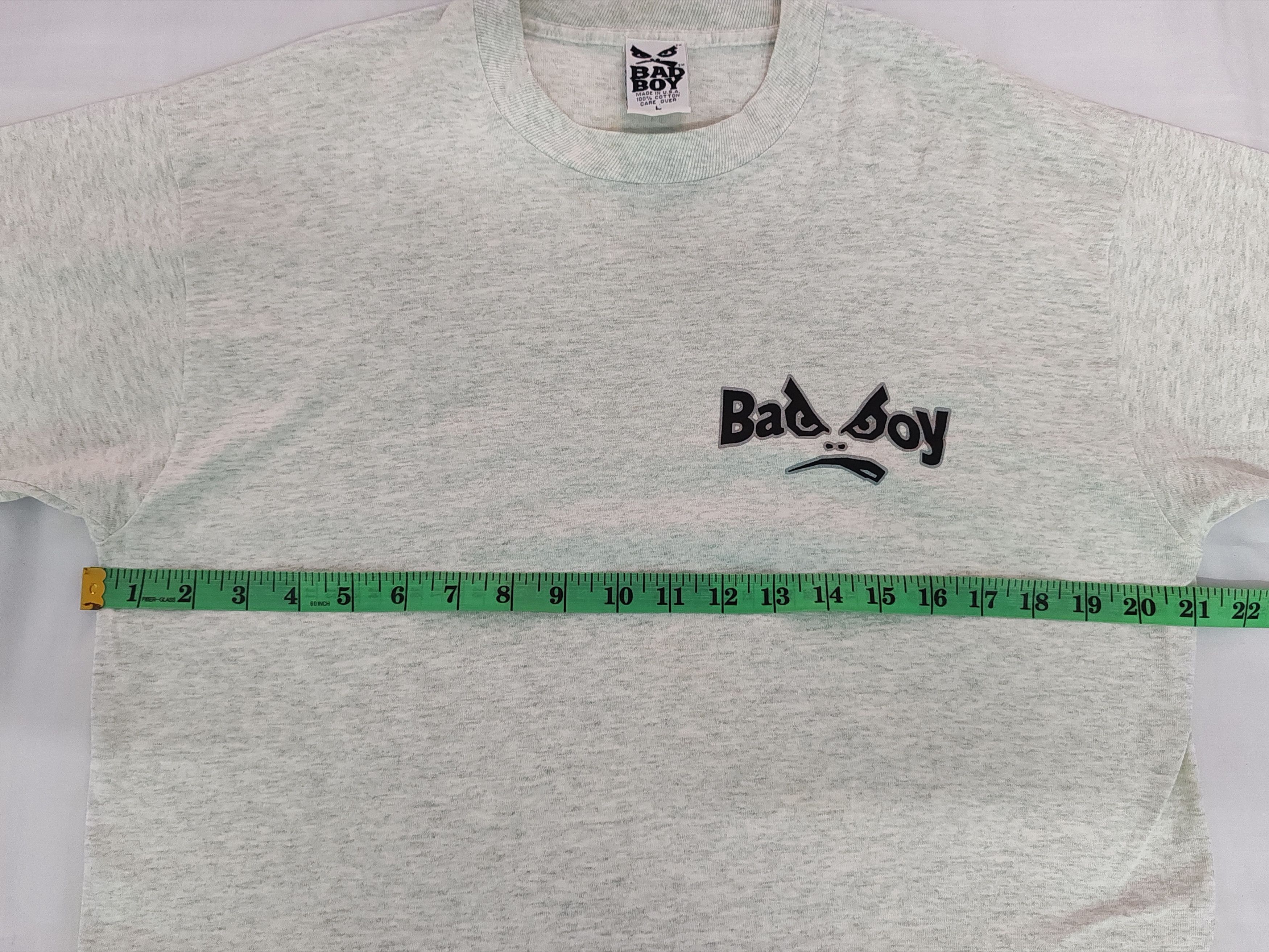Rap Tees Vintage Bad Boy Rap Tee Big Logo Tupac Stitches Size US L / EU 52-54 / 3 - 5 Thumbnail
