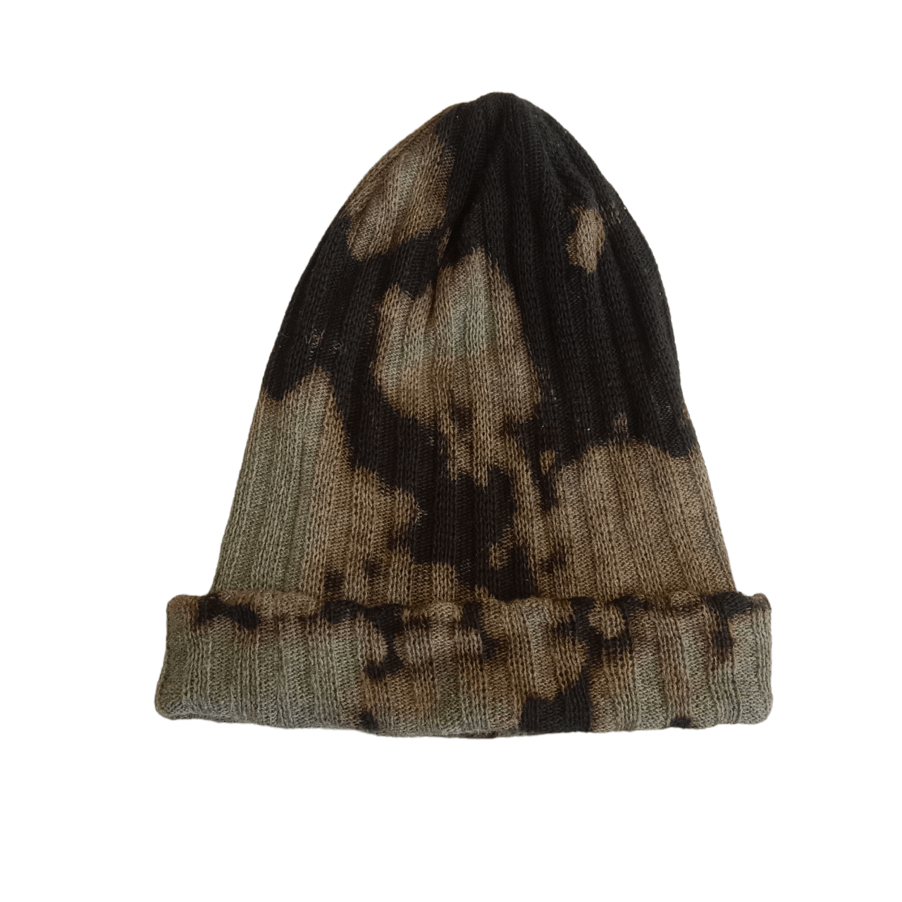 Japanese Brand Custom Made Acid Wash Double Name Beanie Size ONE SIZE - 7 Thumbnail