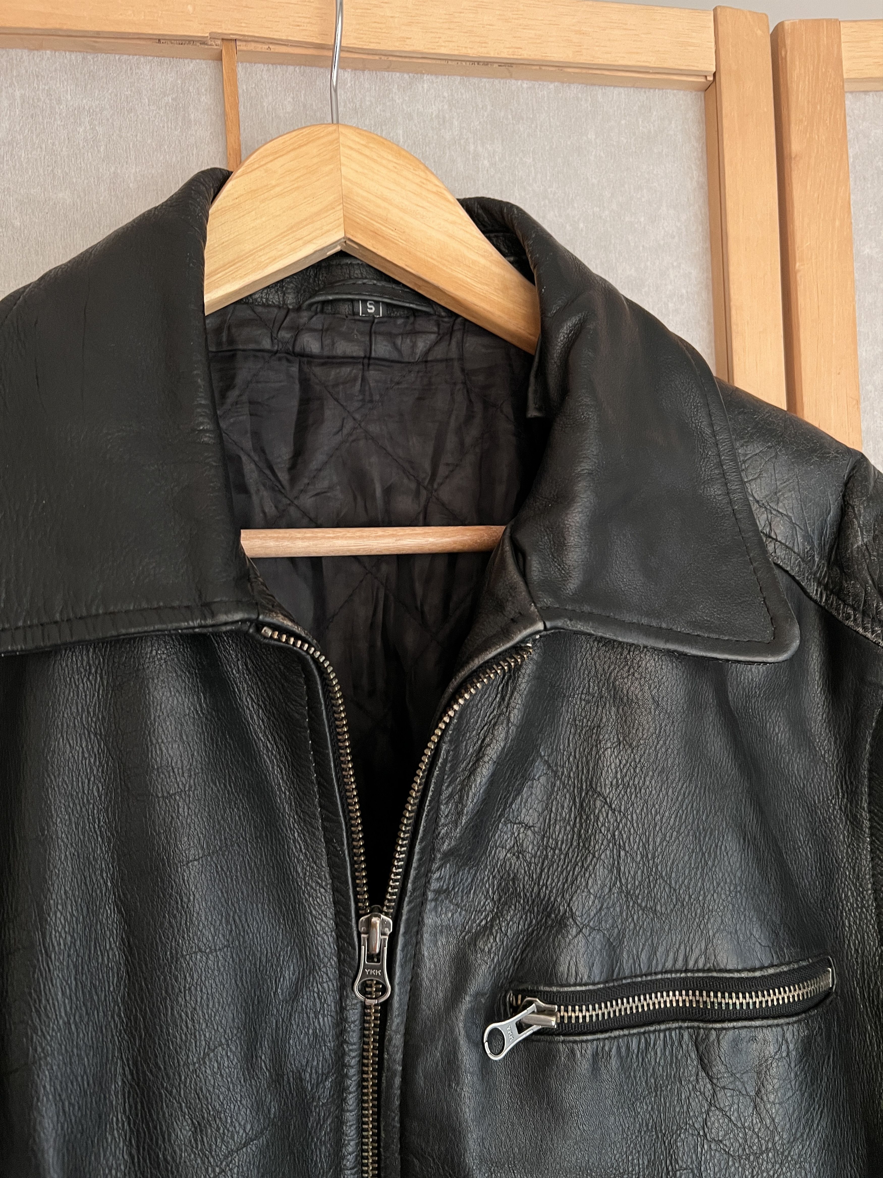 Genuine Leather 14th Addiction Yohji Yamamoto style leather jacket LGB Boxy Size US S / EU 44-46 / 1 - 19 Thumbnail