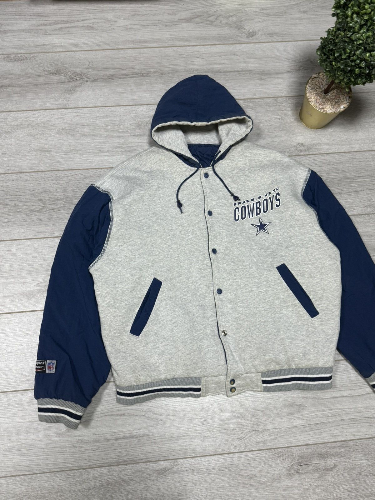 Logo 7 Vintage Dallas Cowboys double side Jacket bomber Size US XL / EU 56 / 4 - 9 Thumbnail