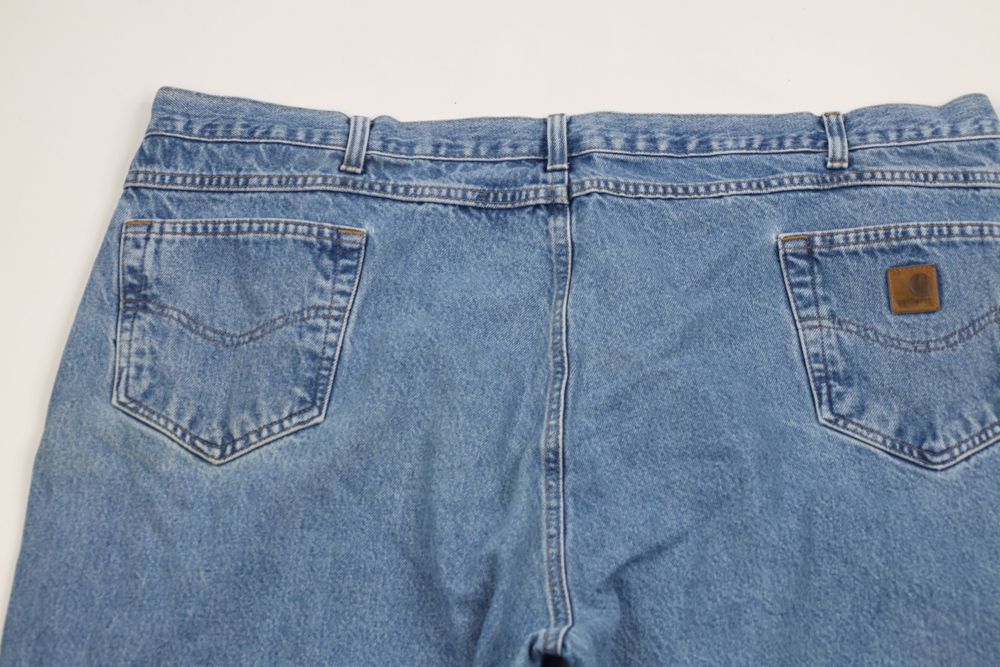 Carhartt × Vintage Vintage Carhartt Spell Out Relaxed Fit Denim Jeans Blue Size US 44 / EU 60 - 10 Thumbnail