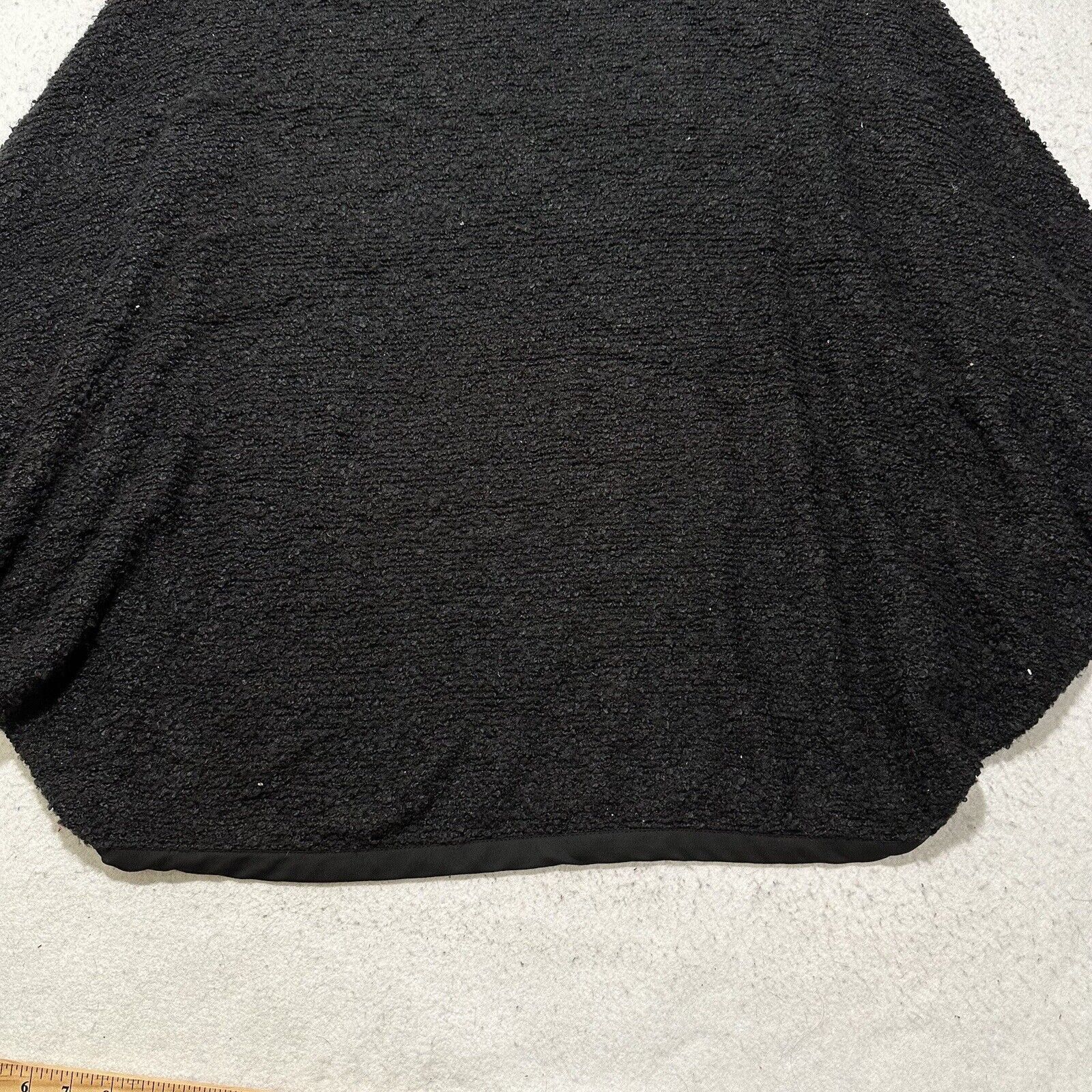 Coldwater Creek Coldwater Creek Wool Blend Cardigan Open Front Sweater Black Size ONE SIZE - 11 Thumbnail