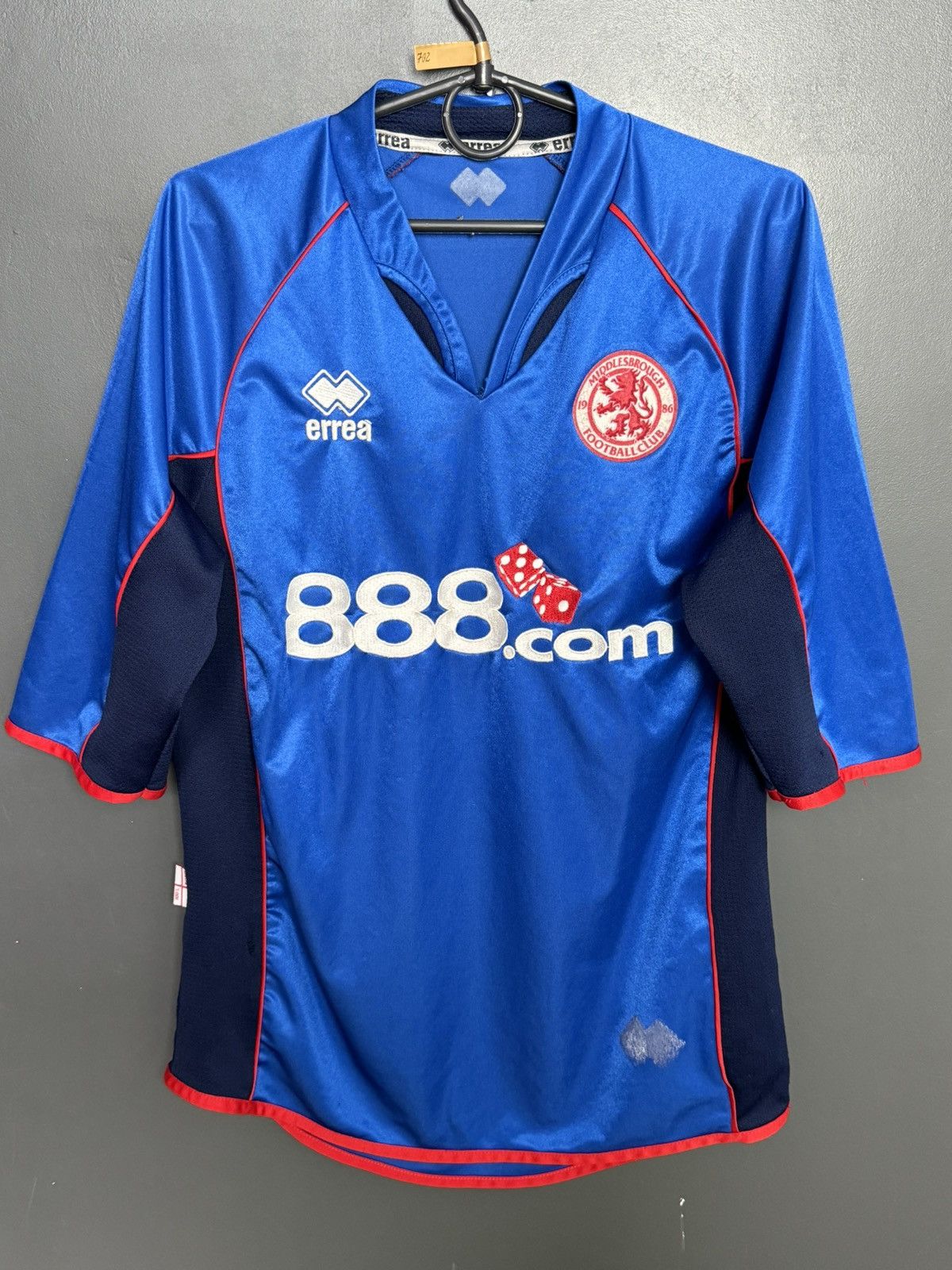 Errea Middlesbrough 05/06 Away Football Jersey Size US M / EU 48-50 / 2 - 1 Thumbnail