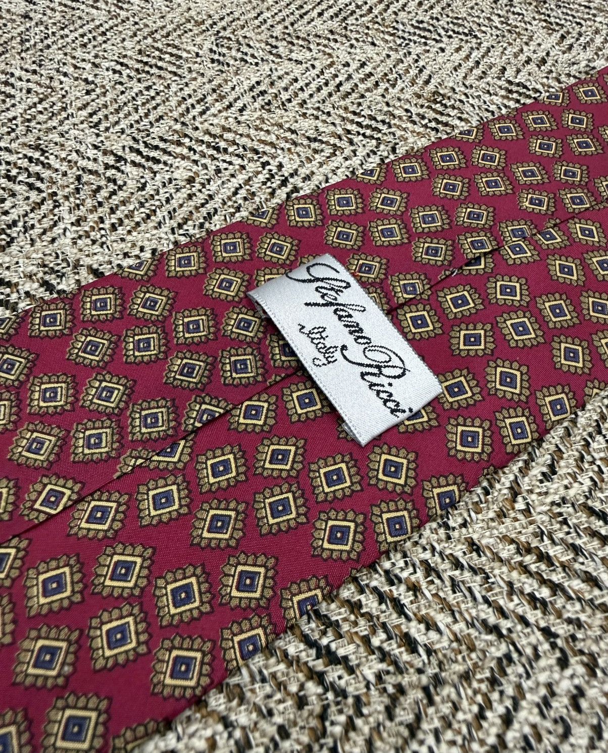 Stefano Ricci Vintage Stefano Ricci Silk Tie Size ONE SIZE - 4 Thumbnail