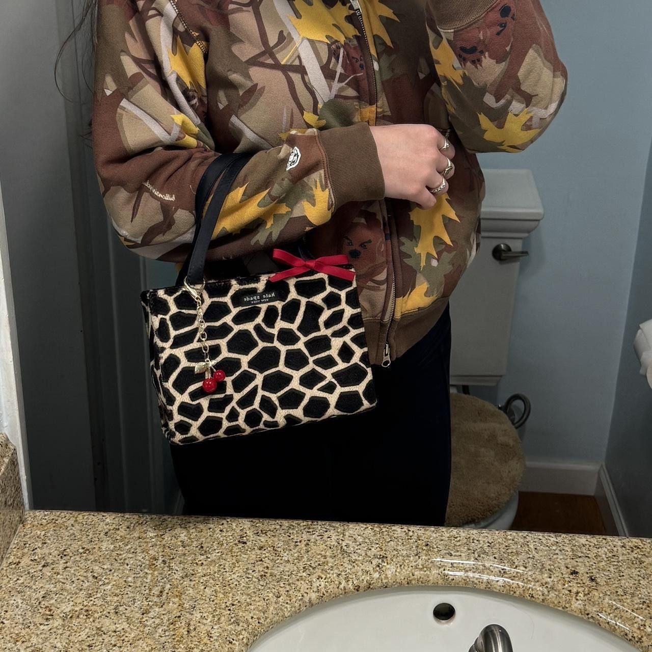 Kate Spade Vintage Kate Spade Mini Giraffe Print Bag Size ONE SIZE - 8 Thumbnail