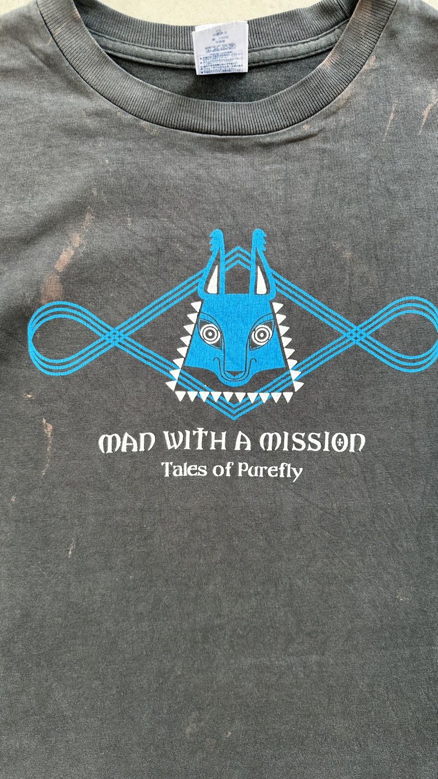 Japanese Brand × Vintage MAN WITH A MISSION BAND TEE Size US M / EU 48-50 / 2 - 2 Thumbnail
